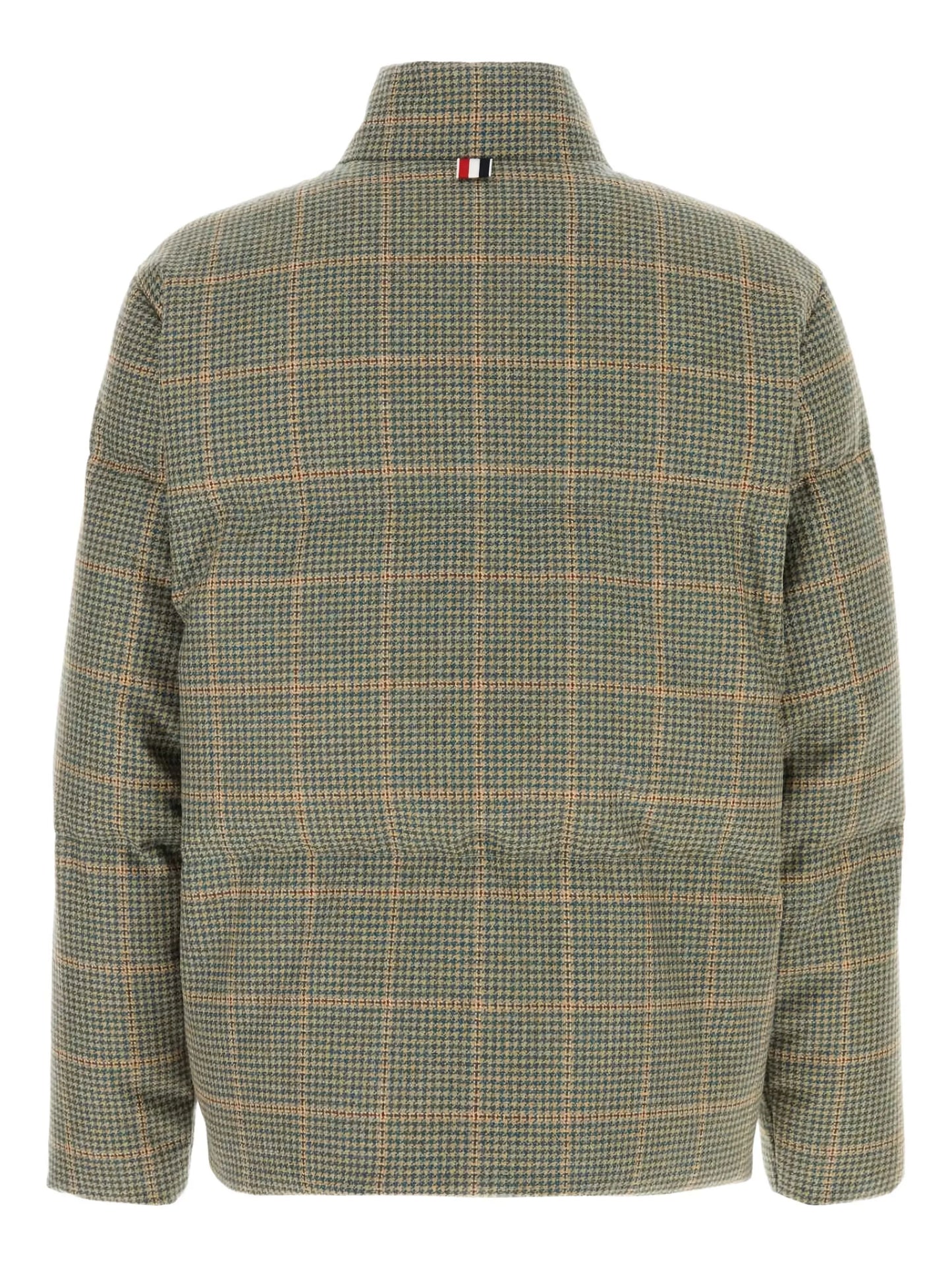 houndstooth down jacket