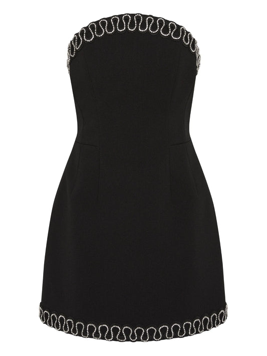 strapless nyx mini dress