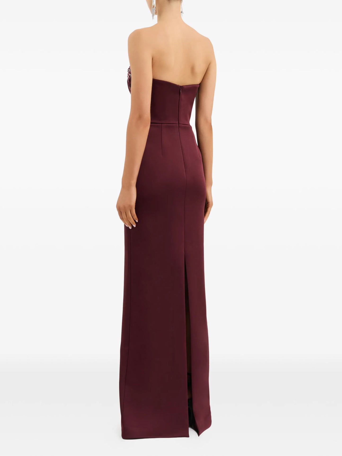 Alora strapless embellished maxi dress