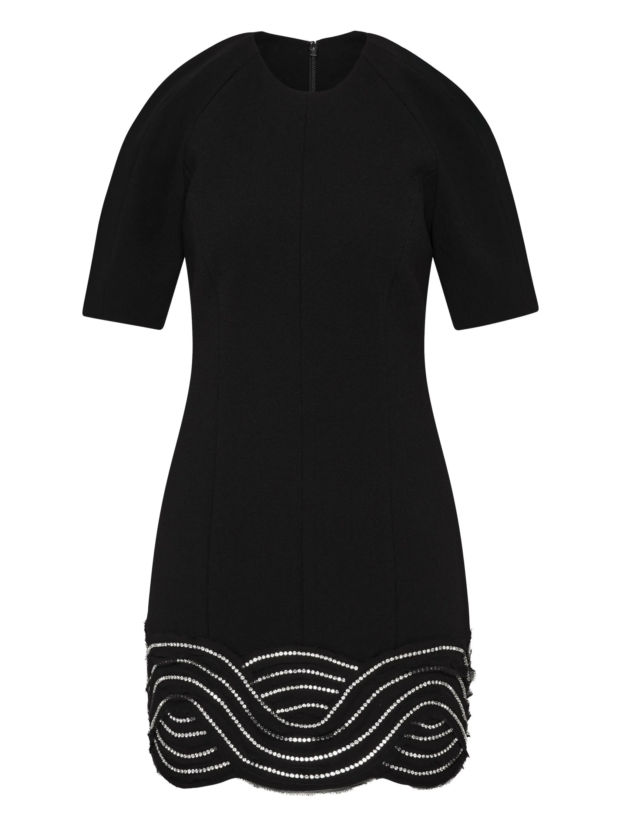 Bellatrix puff-sleeves mini dress