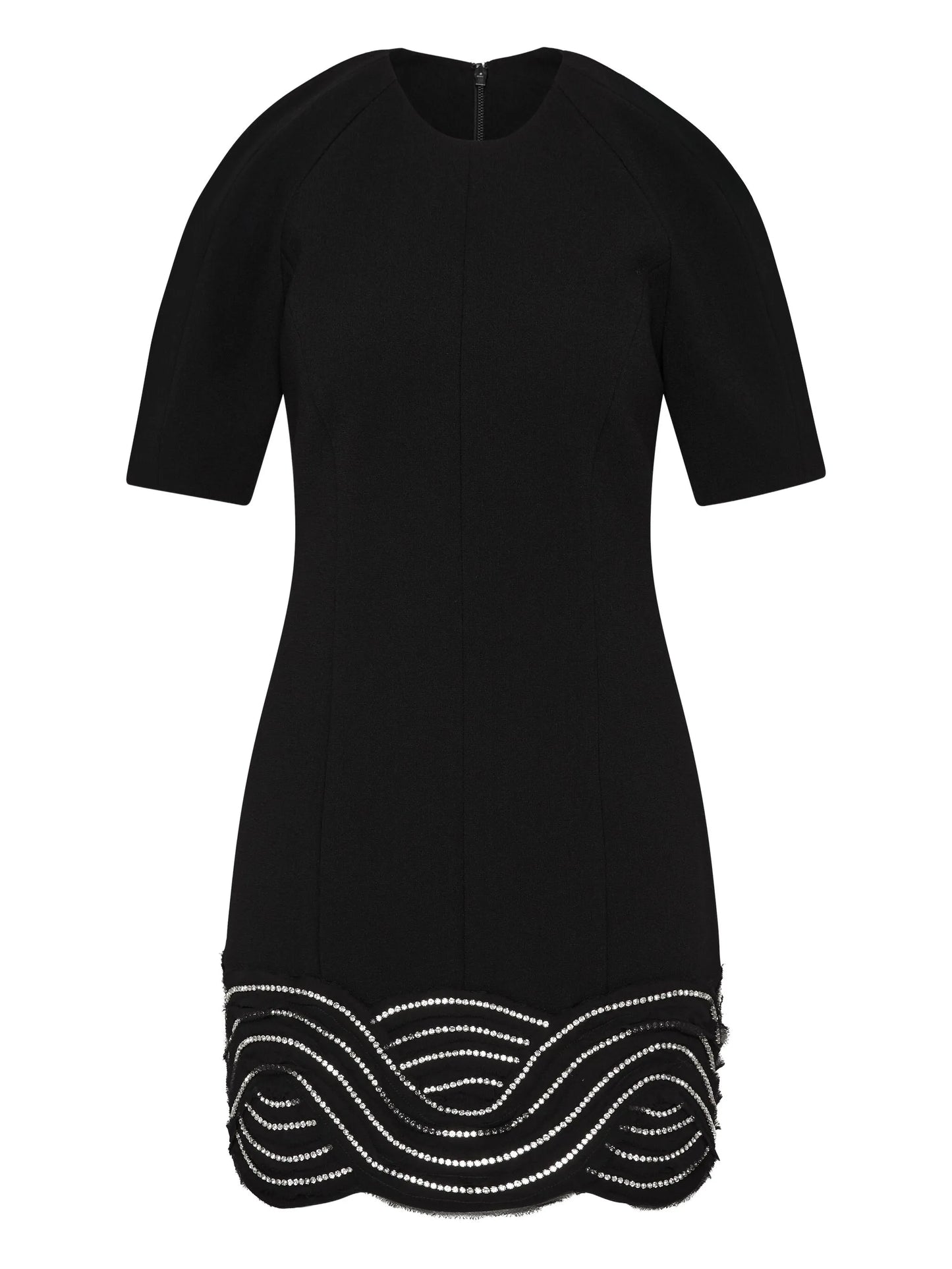 Bellatrix puff-sleeves mini dress