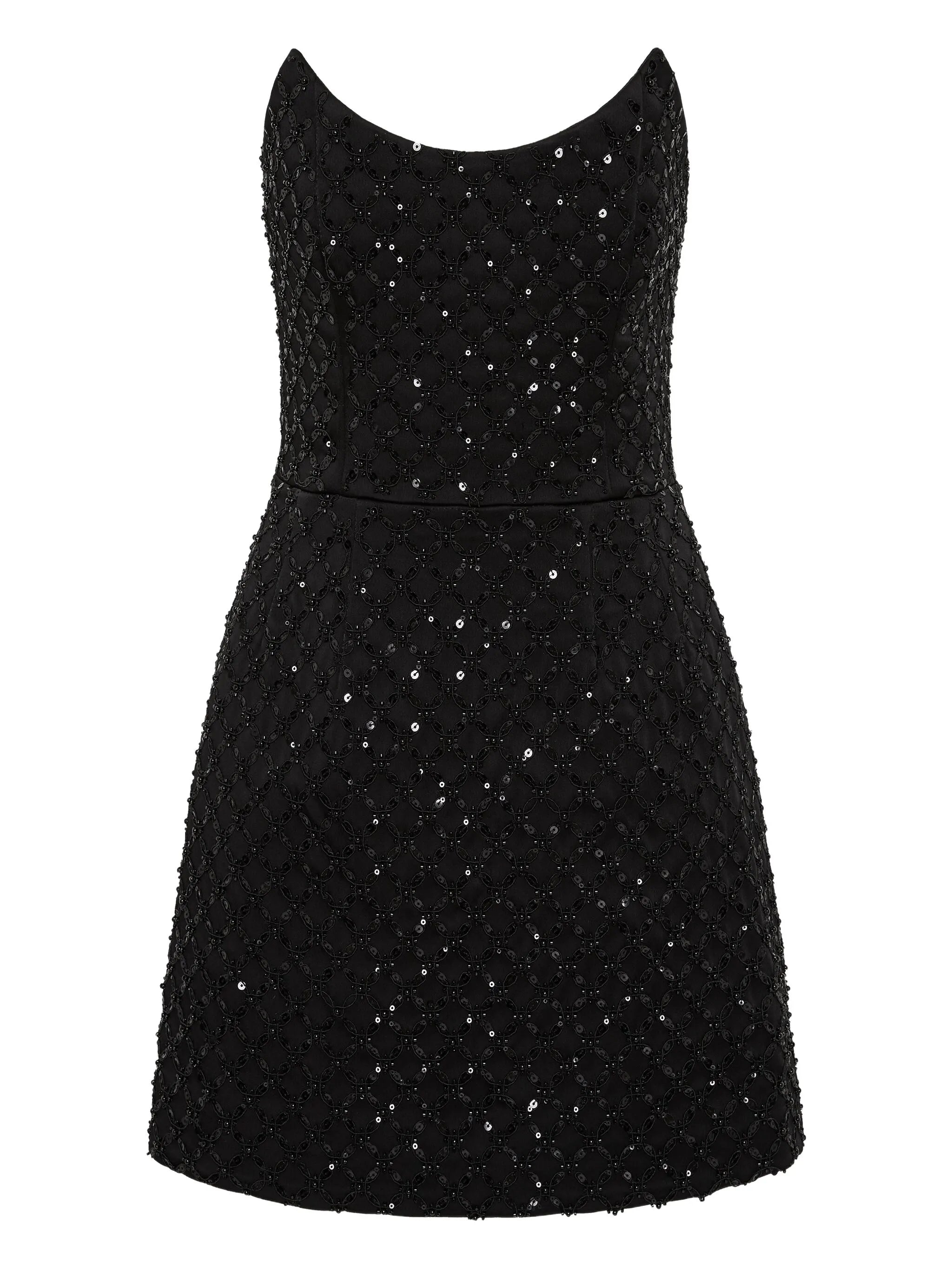 Neve sequin-embellished mini dress