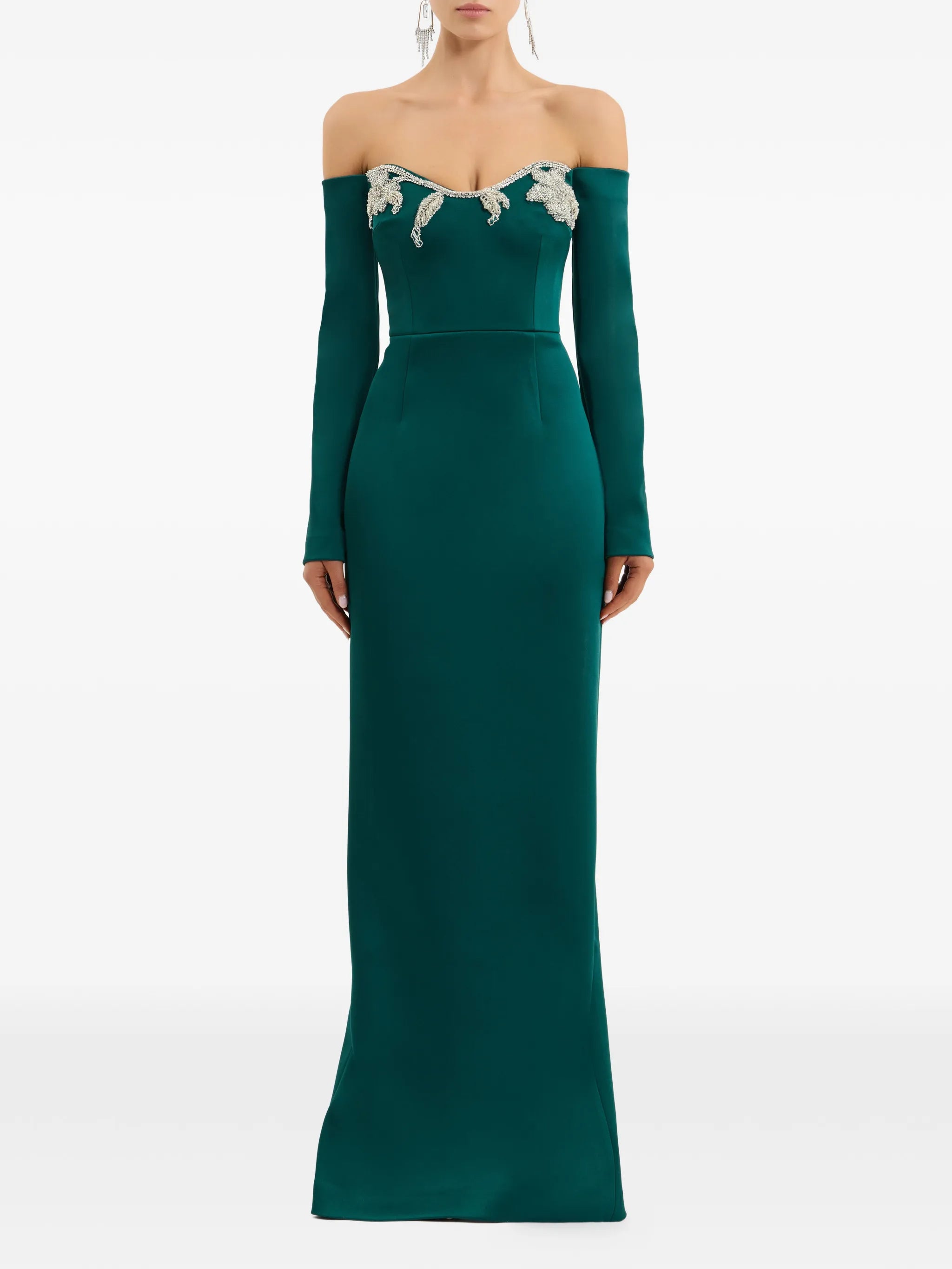 Ellerie strapless embellished maxi dress