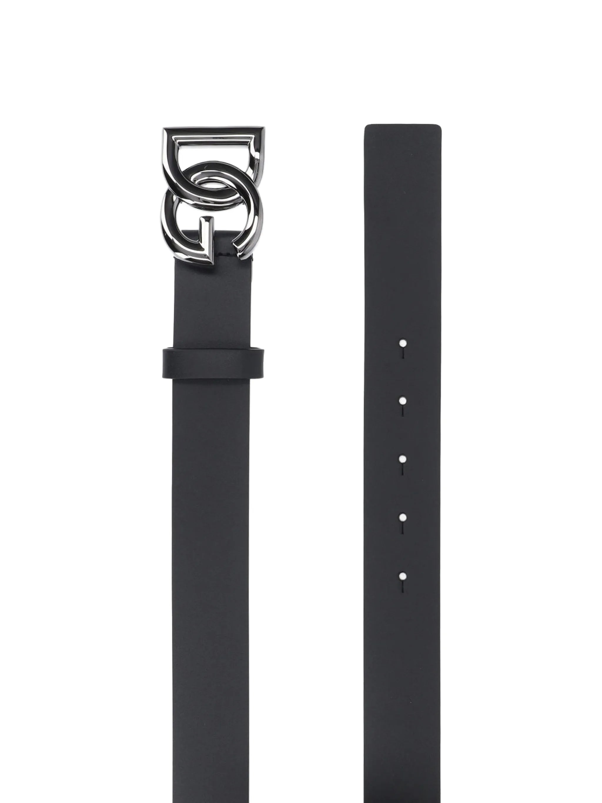 DG-logo leather belt