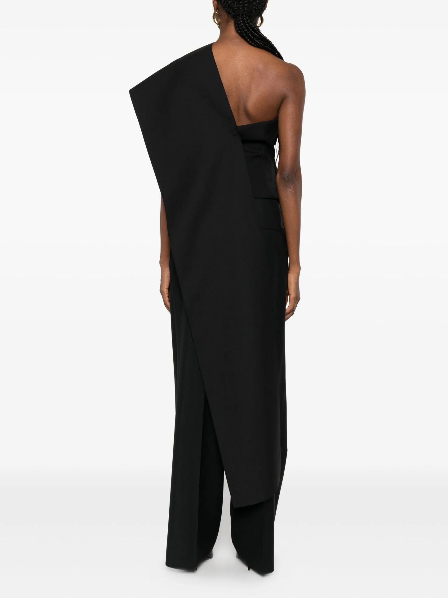 one-shoulder blouse