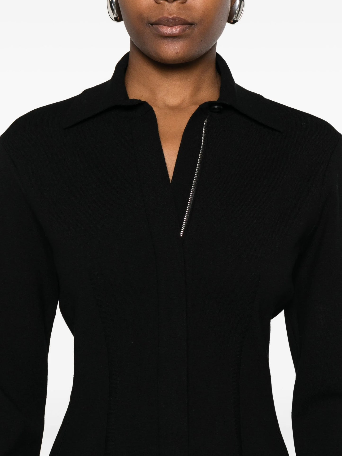button-up cardigan
