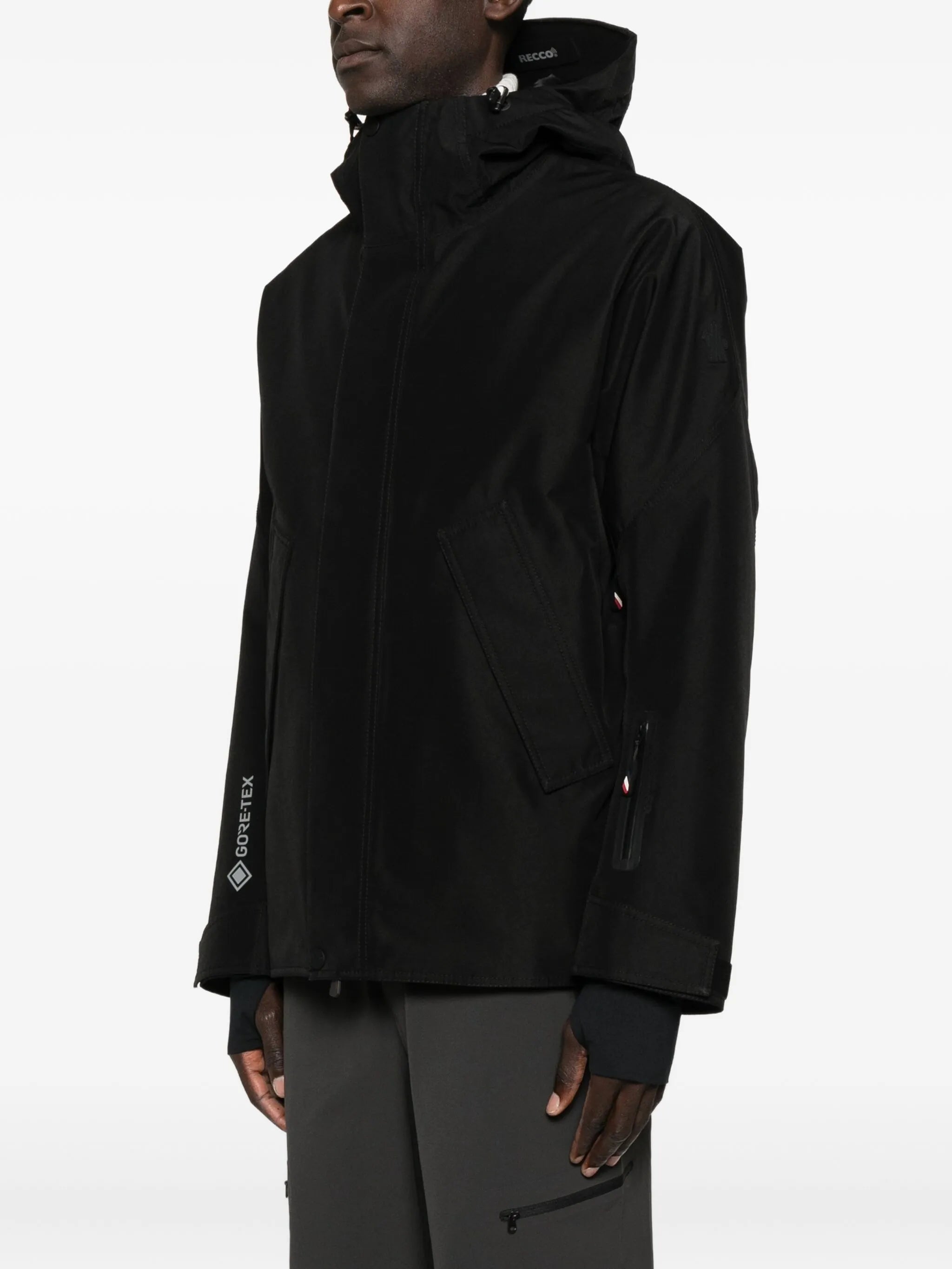 Lambir hooded ski jacket