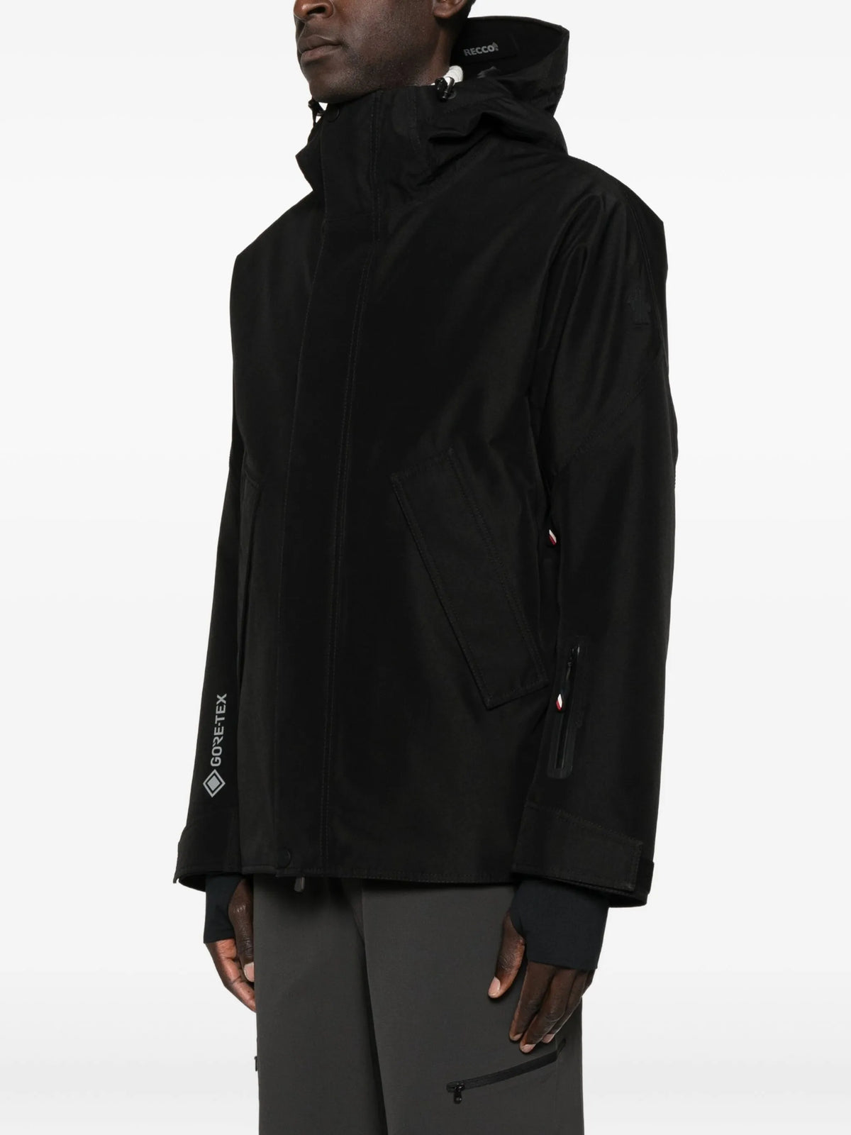 Lambir hooded ski jacket