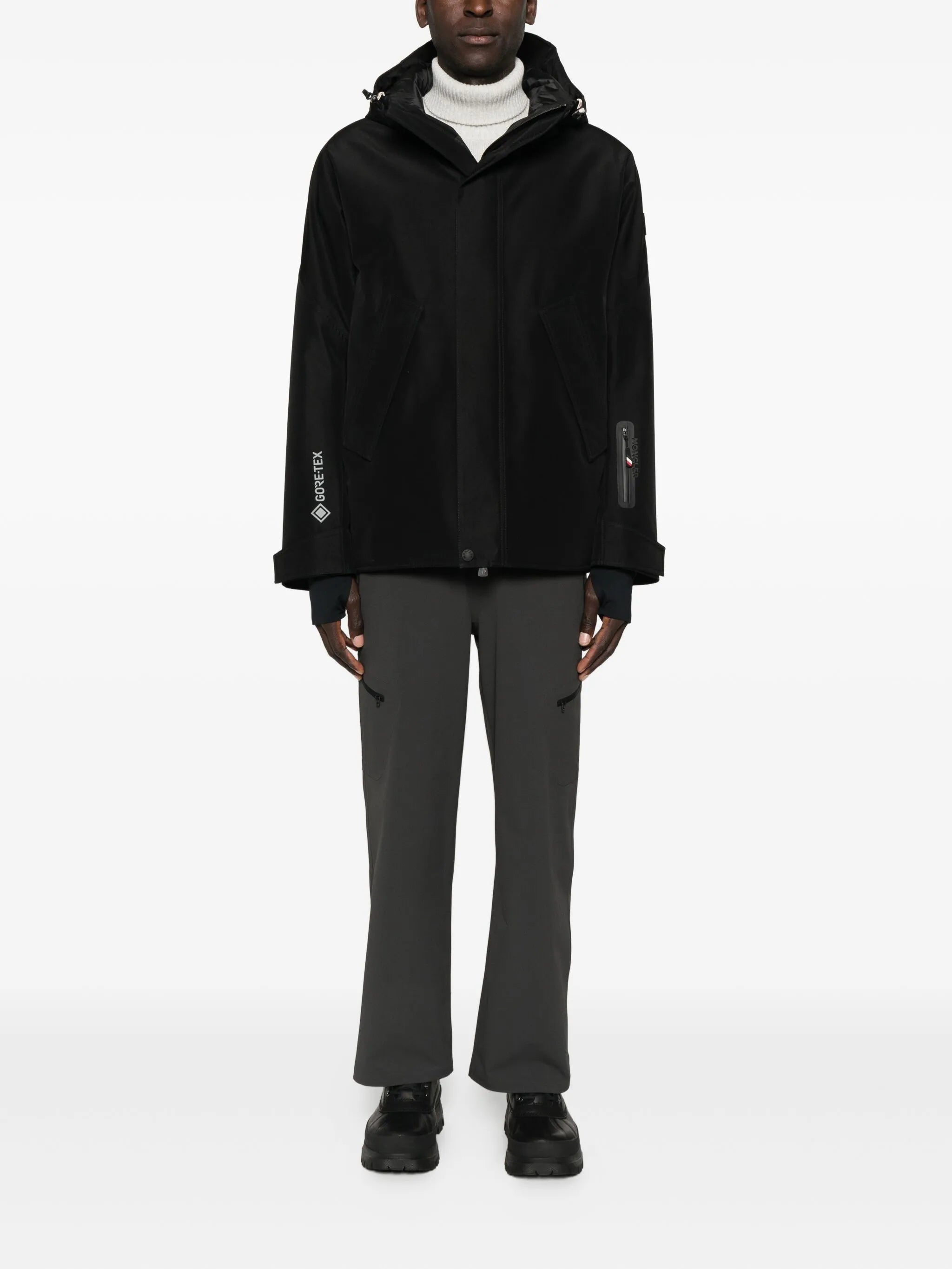 Lambir hooded ski jacket
