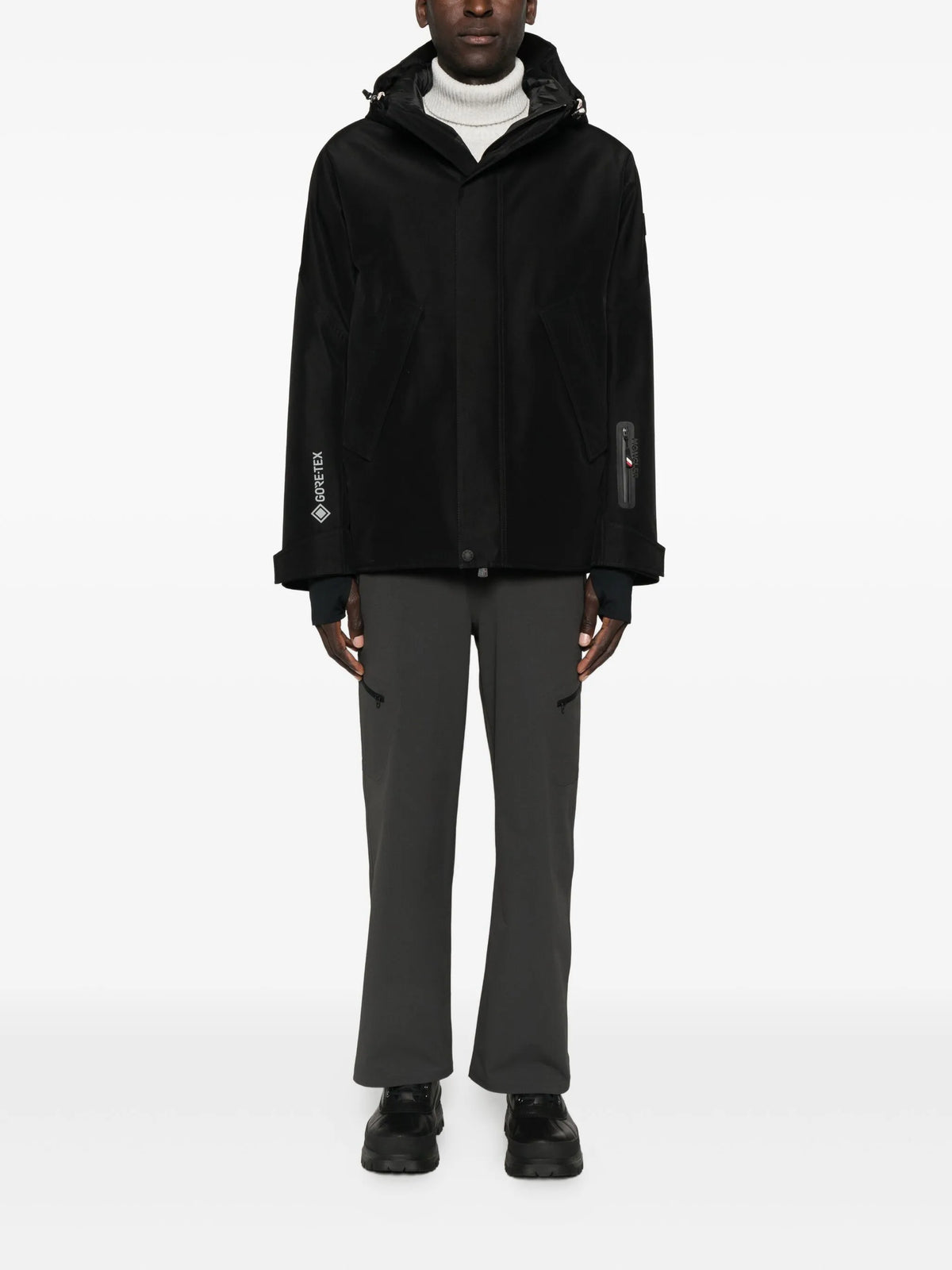 Lambir hooded ski jacket