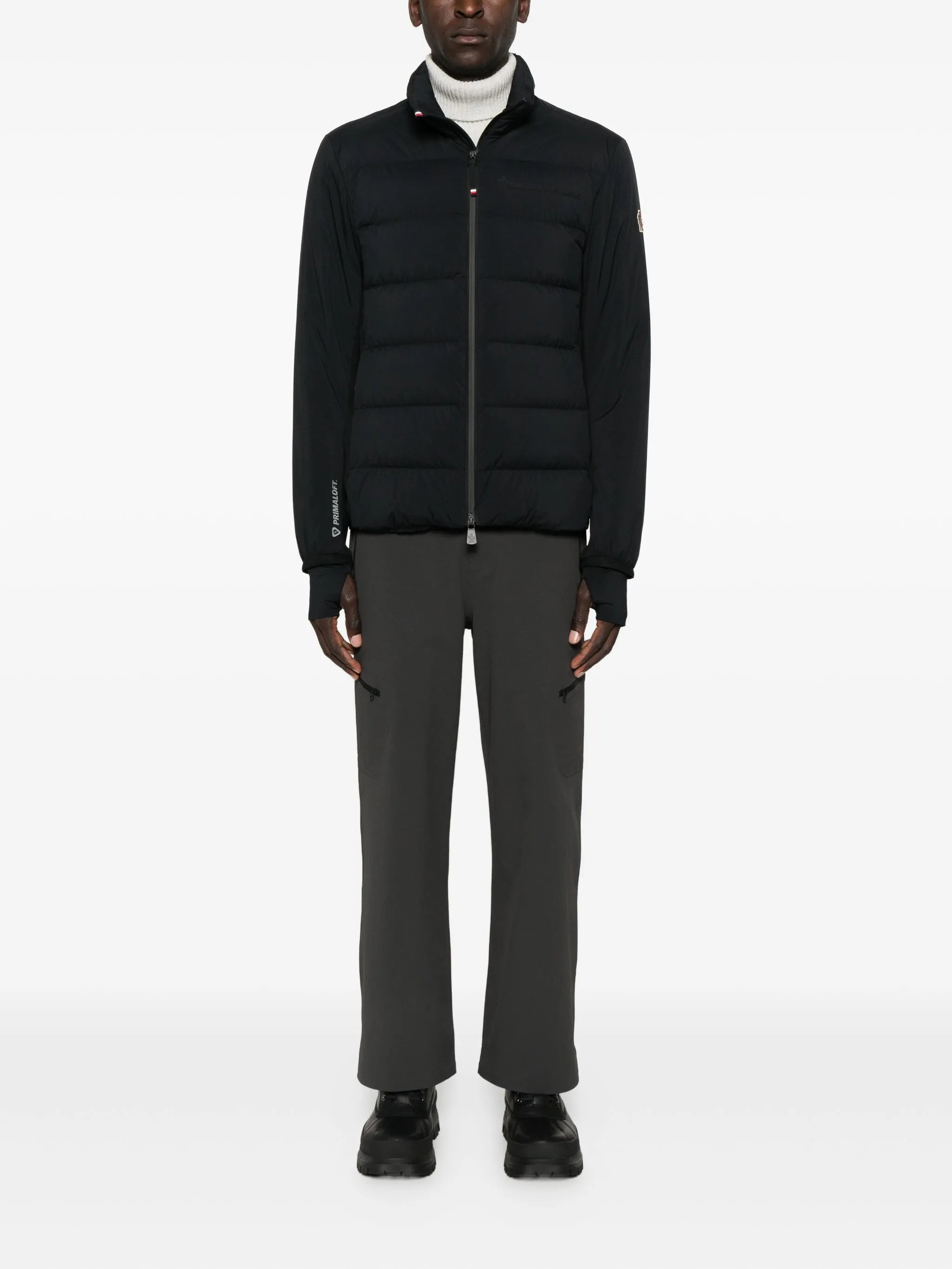 padded zip-up jacket