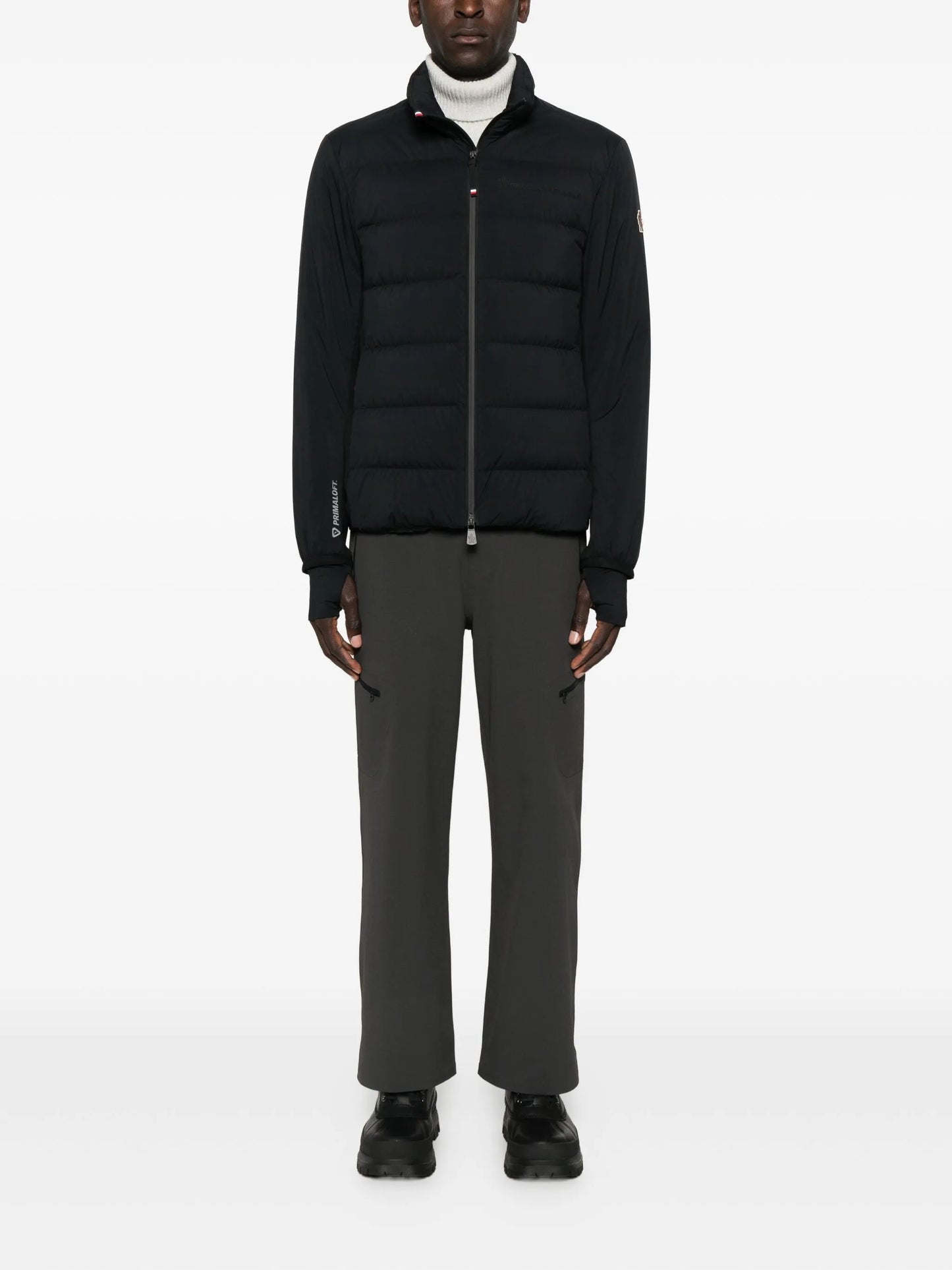 padded zip-up jacket