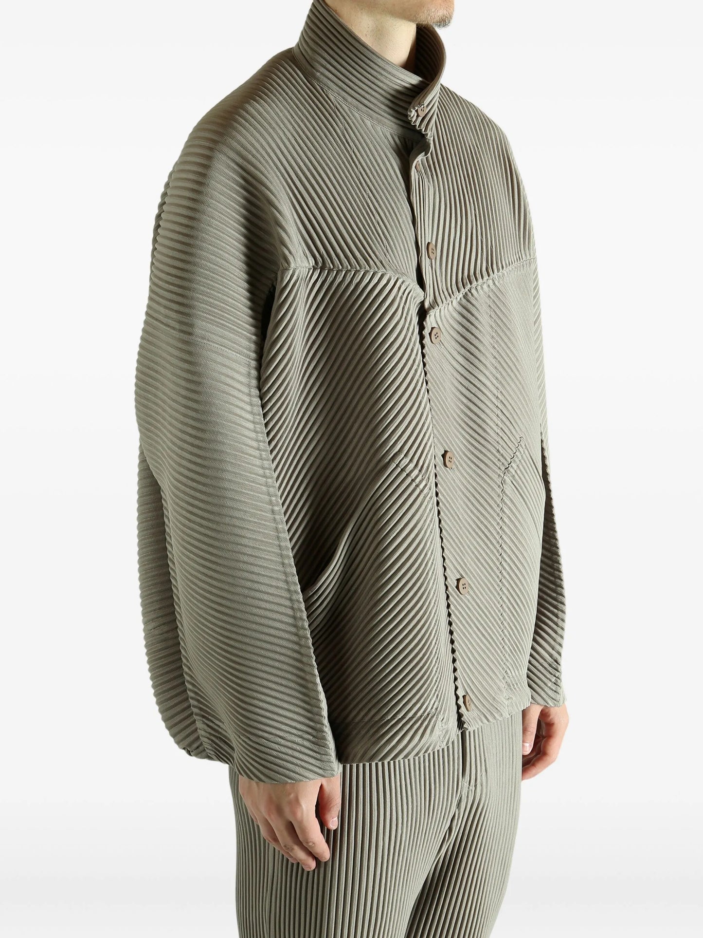 pleated jacket