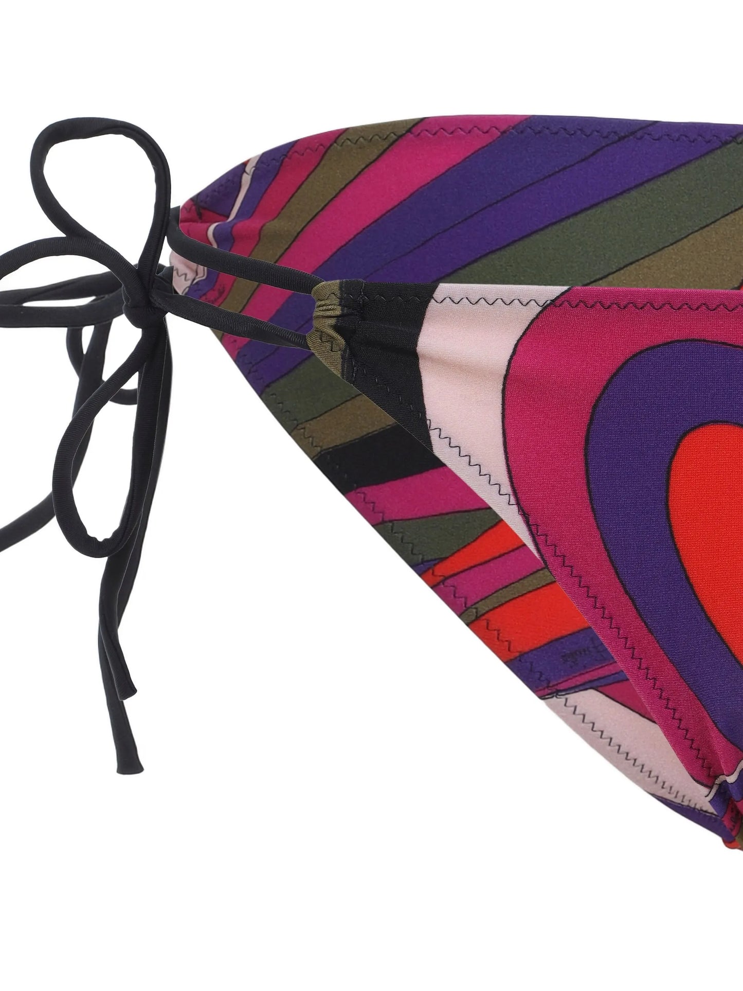 abstract-print tie-side bikini bottoms