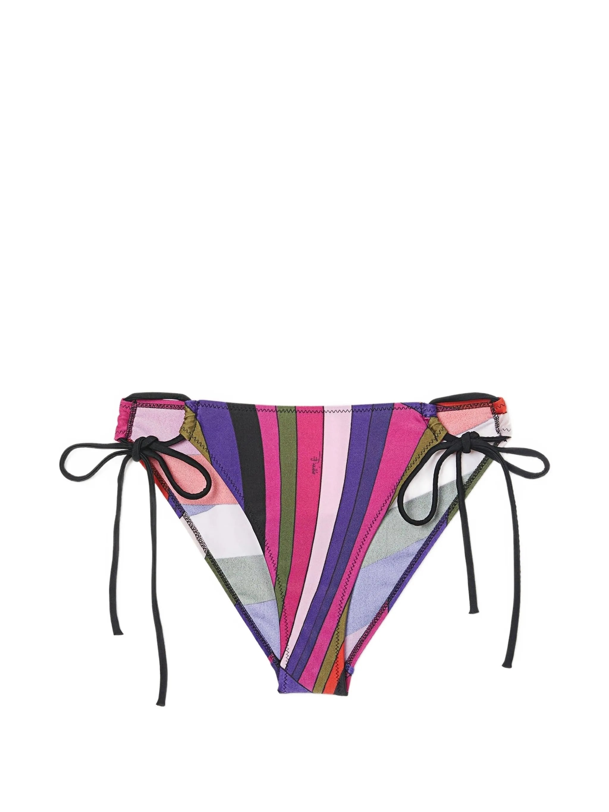Iride-print bikini bottom