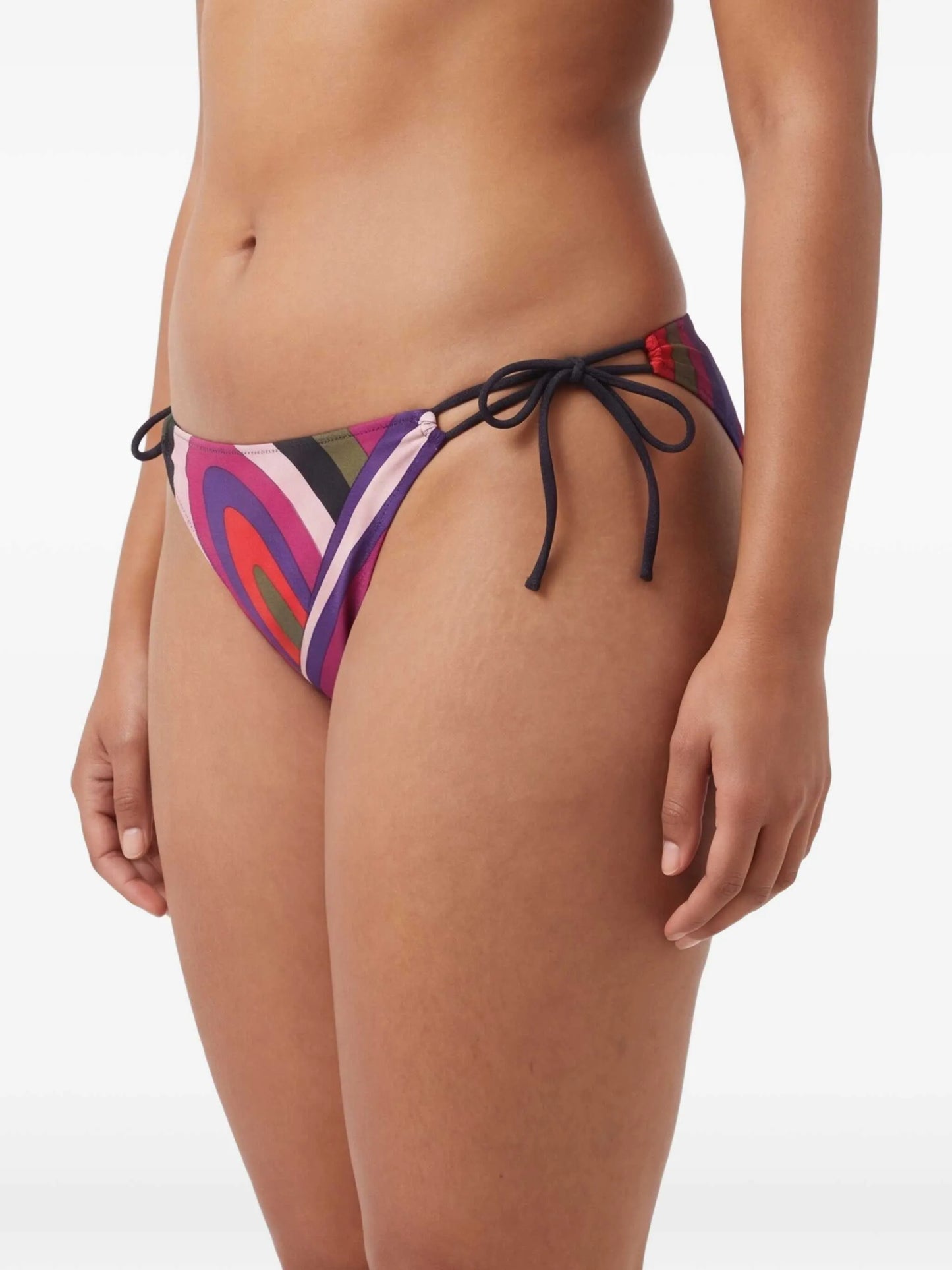Iride-print bikini bottom