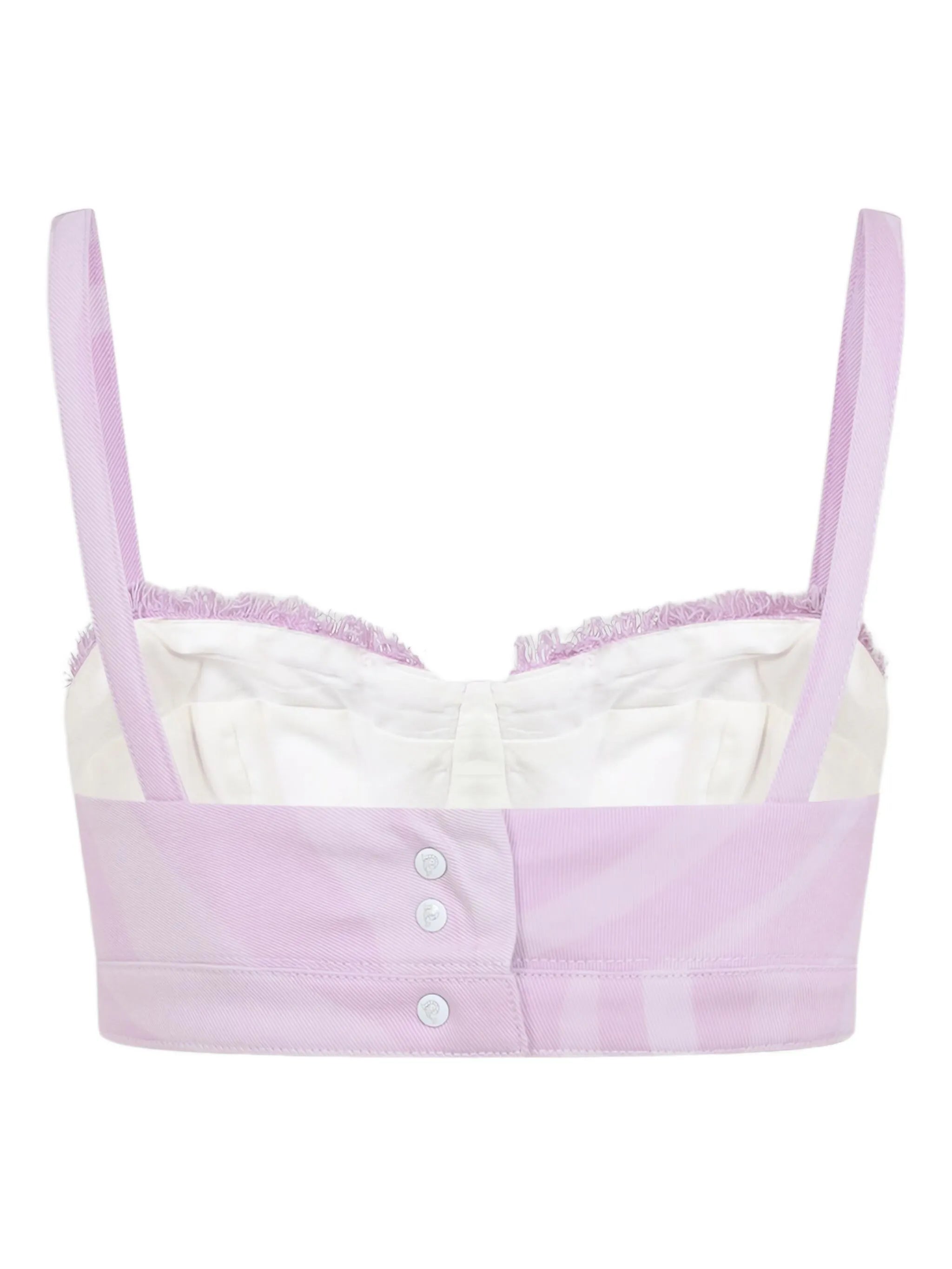 sweetheart-neck cotton top