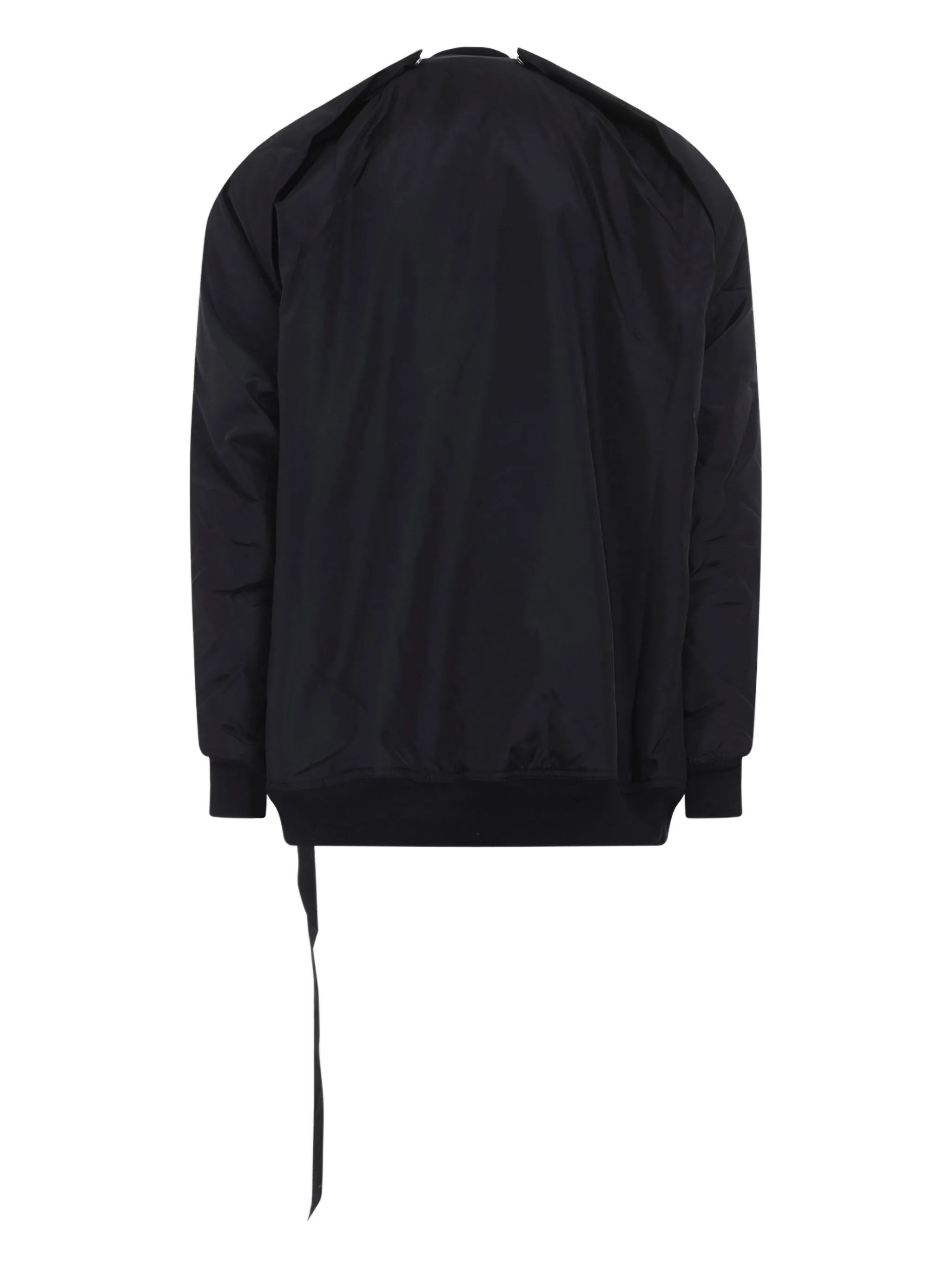 padded zip-front bomber jacket