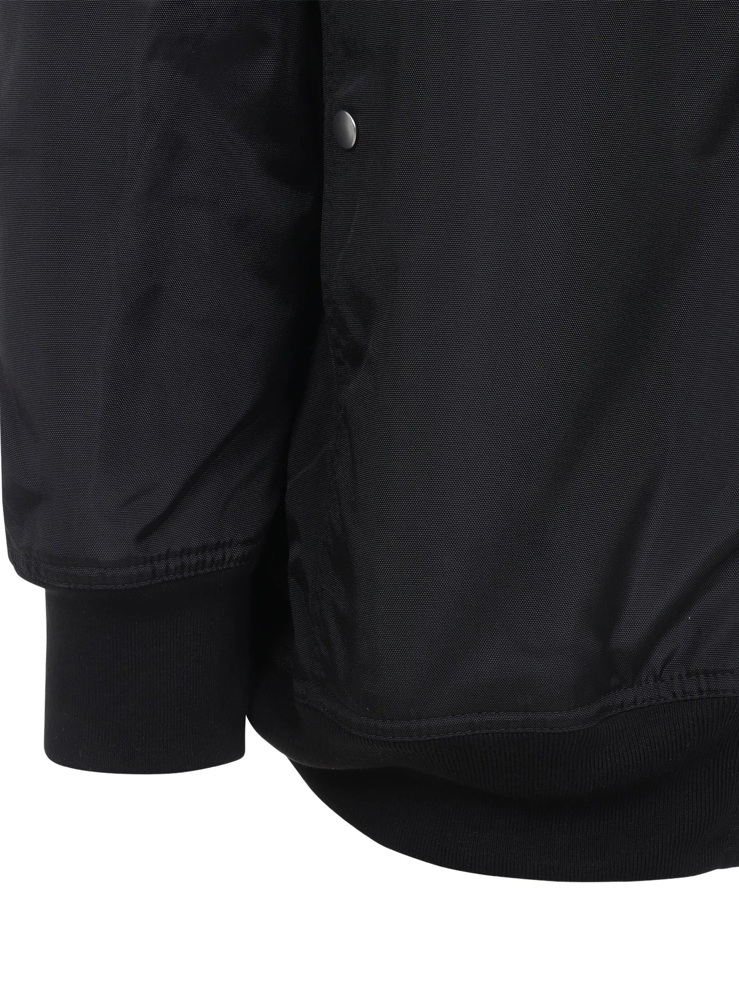 padded zip-front bomber jacket