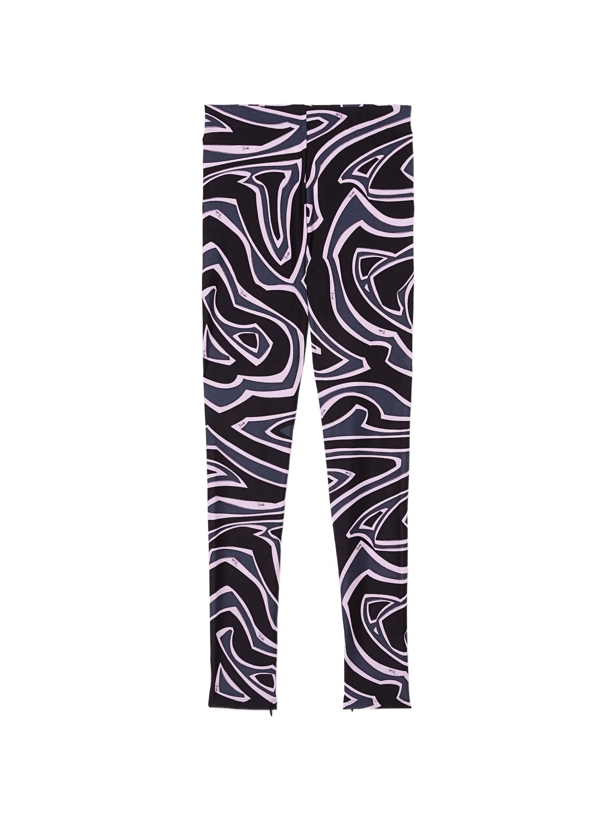 Labirinto-print leggings