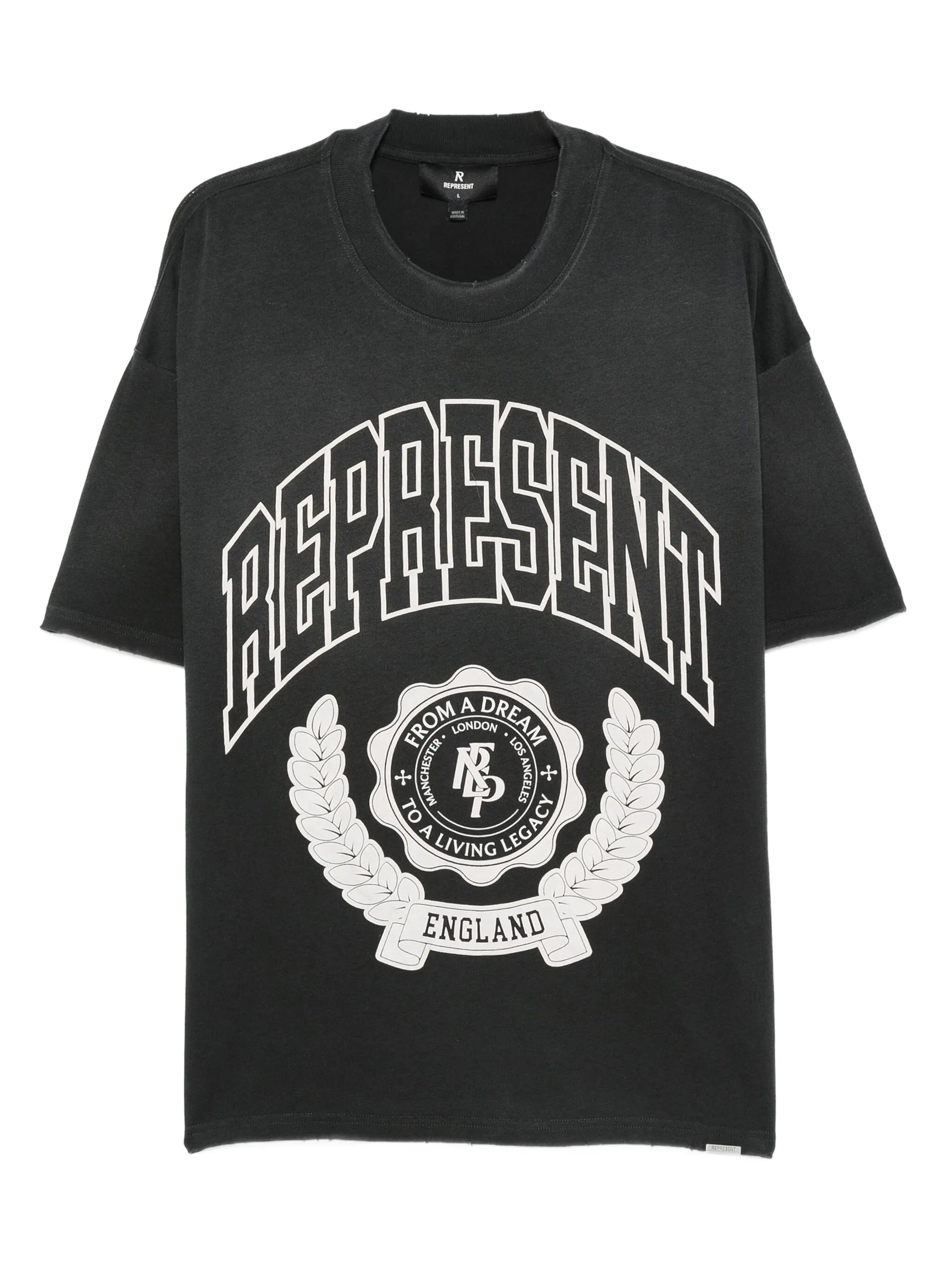 graphic-print crew-neck T-shirt
