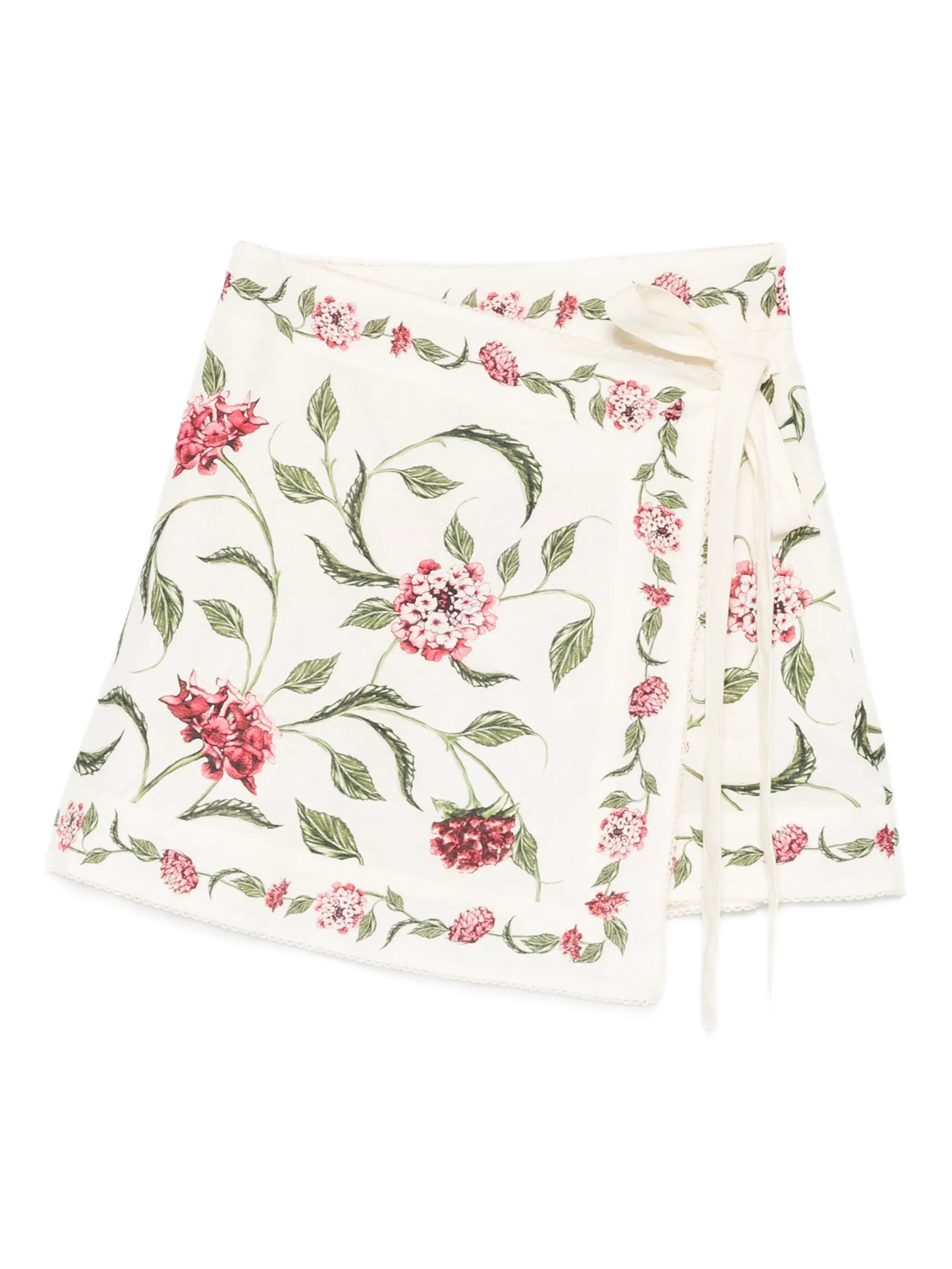 Luna floral skirt