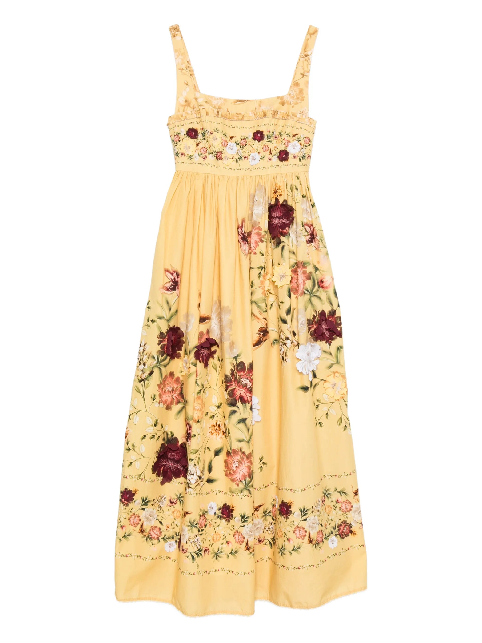 Barbara Paramo strappy floral dress