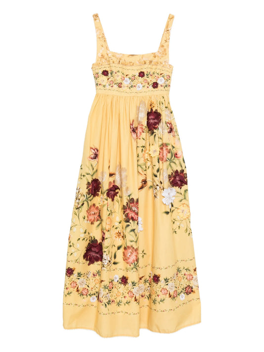 Barbara Paramo strappy floral dress