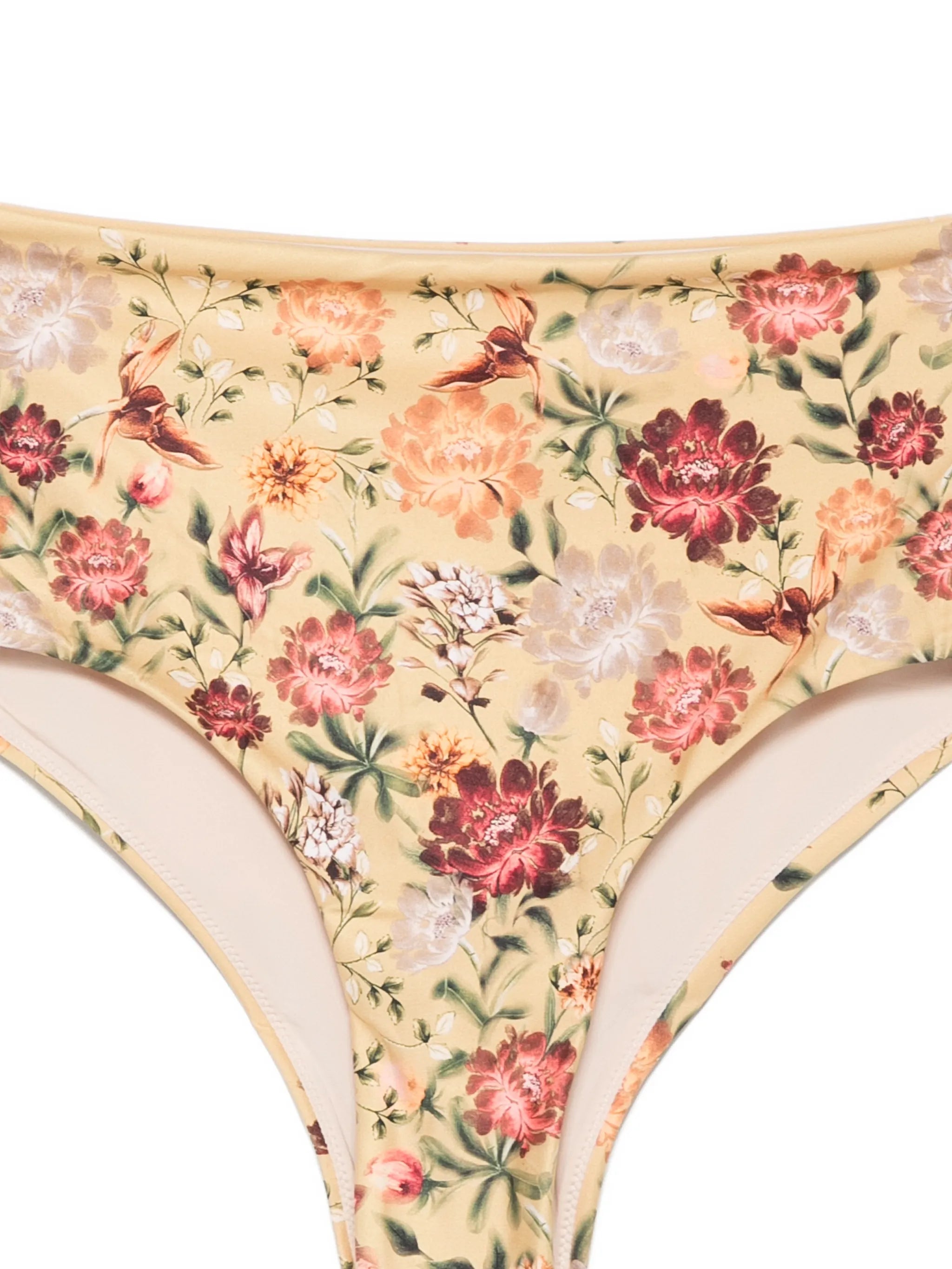 Magenta Paramo high-waist bikini bottom