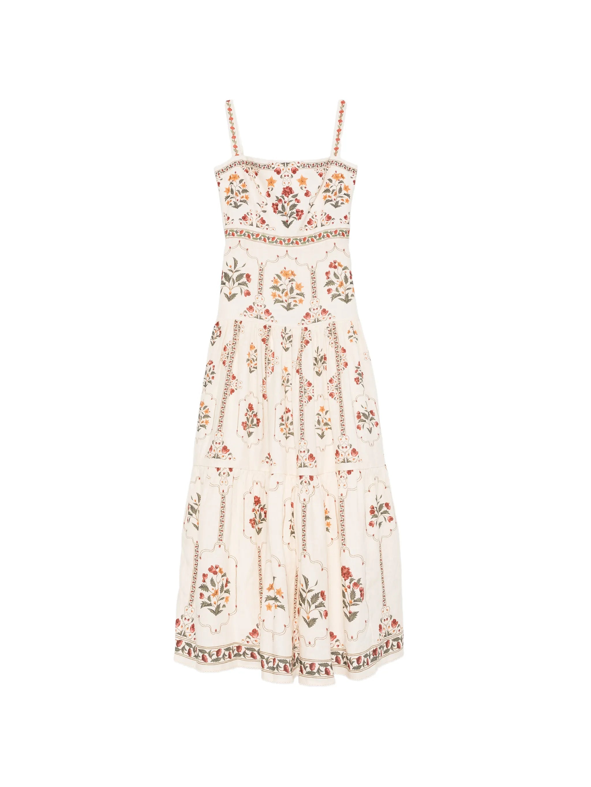 Lima floral maxi dress