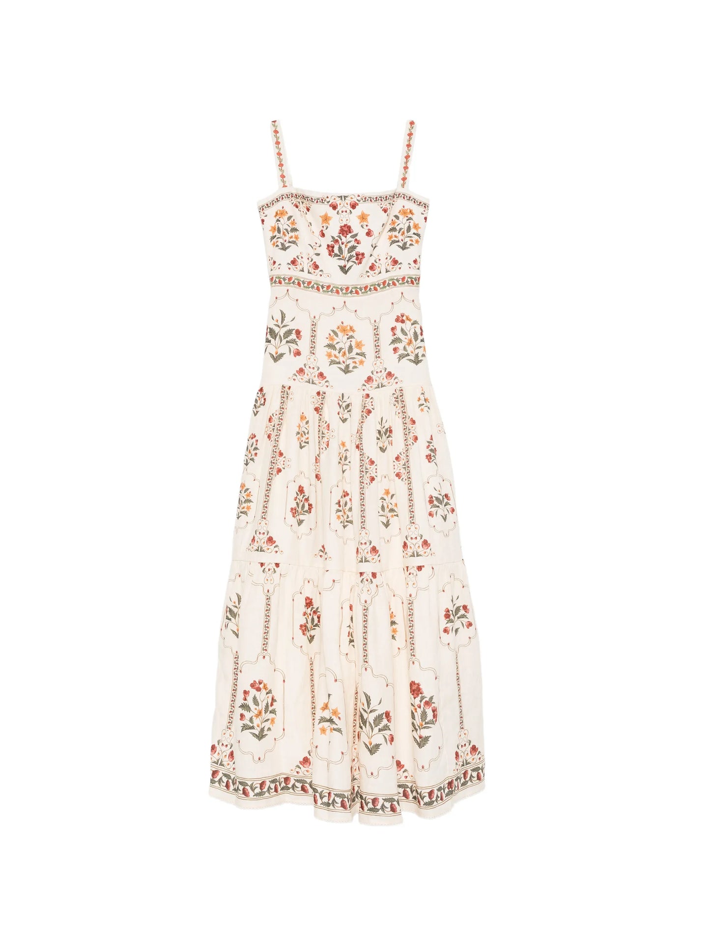 Lima floral maxi dress