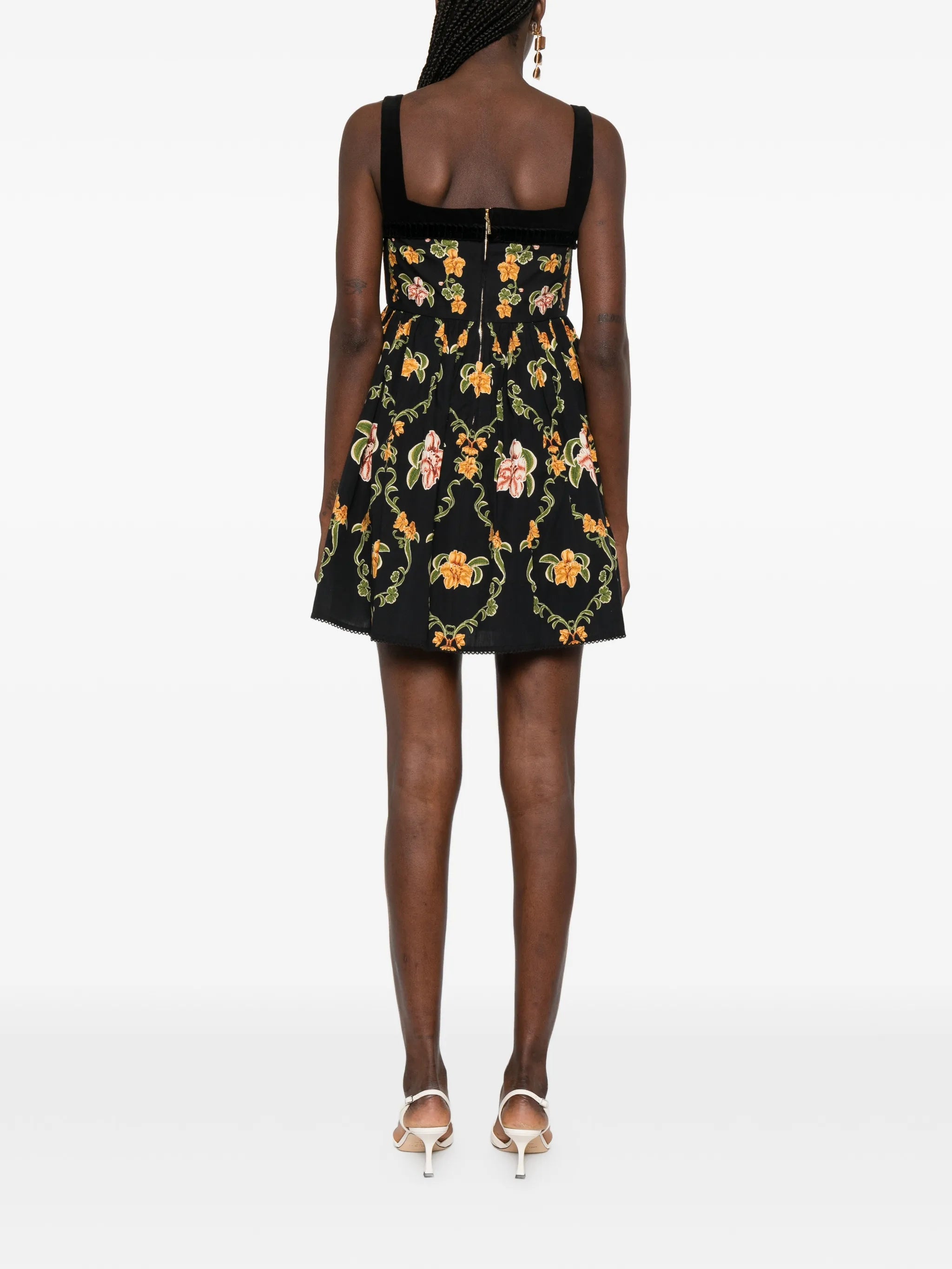 Barbara floral mini dress