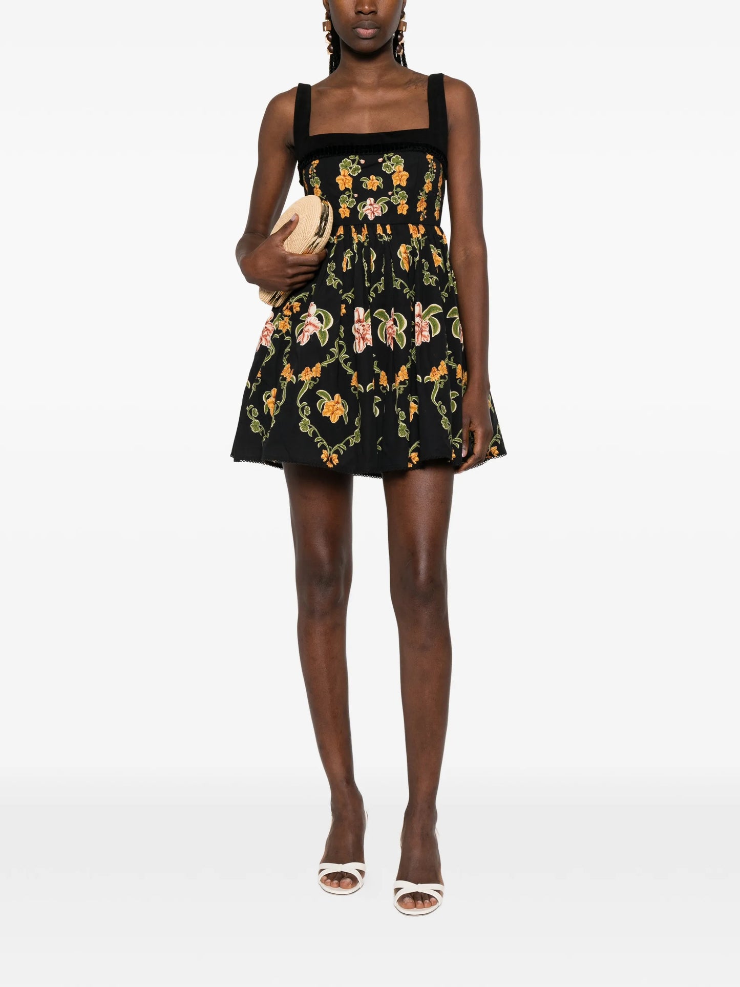 Barbara floral mini dress