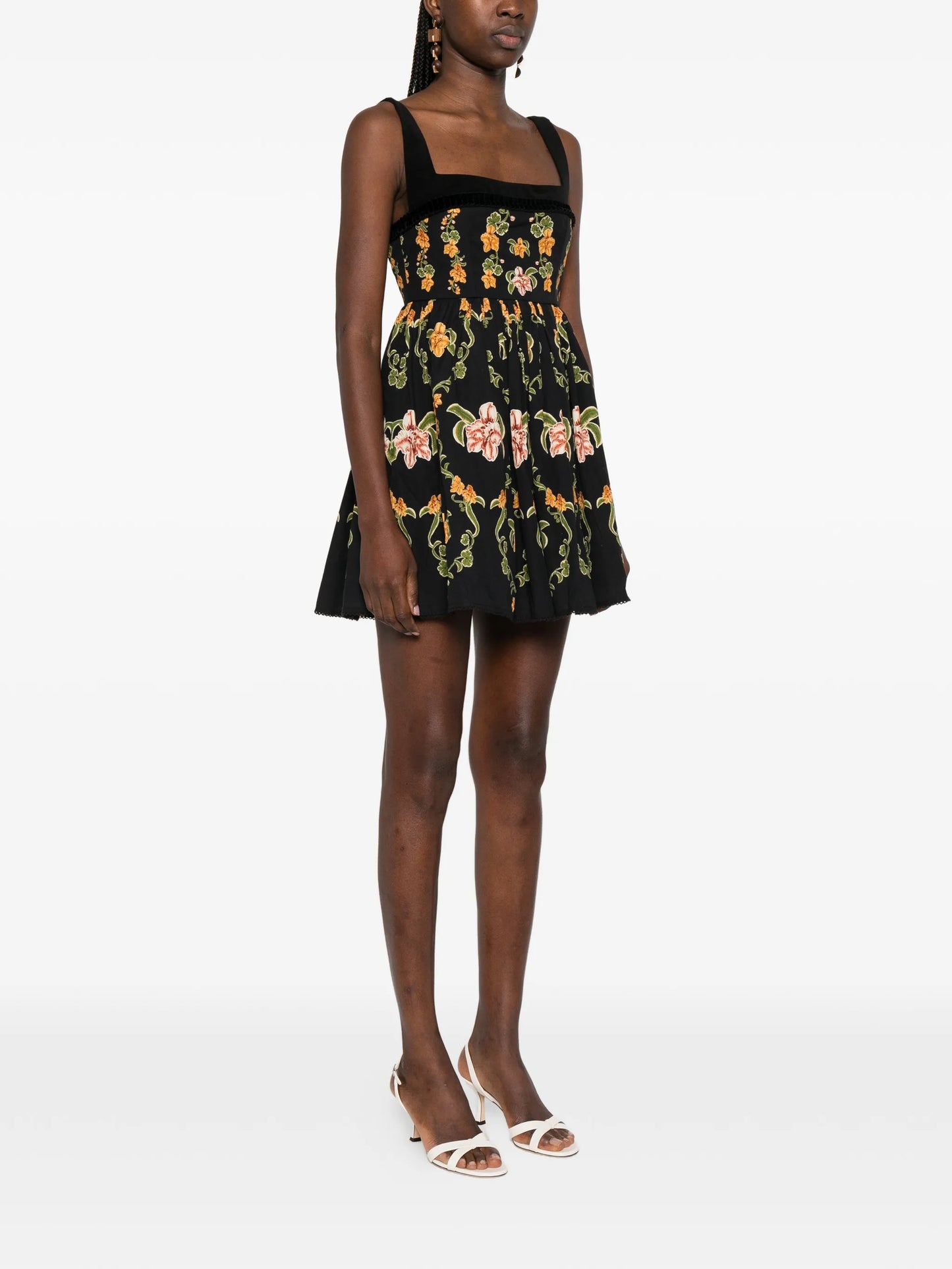 Barbara floral mini dress