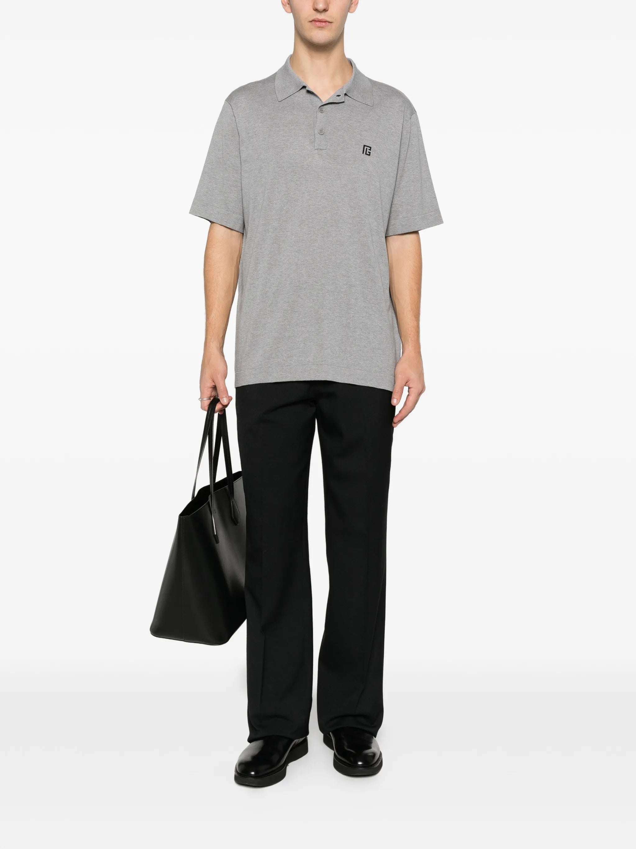 embroidered polo shirt