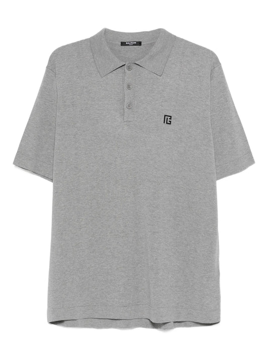 embroidered polo shirt