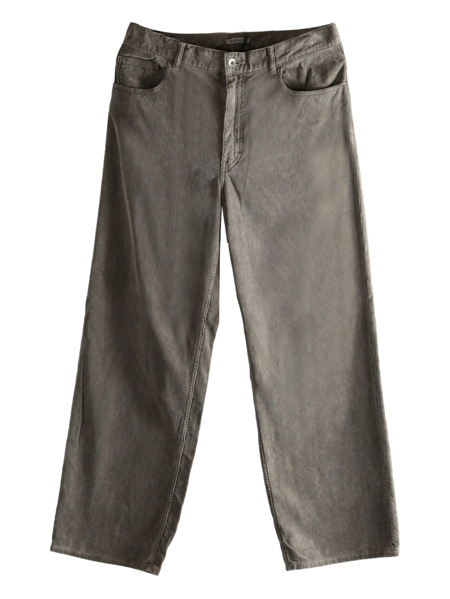 wide-leg corduroy trousers
