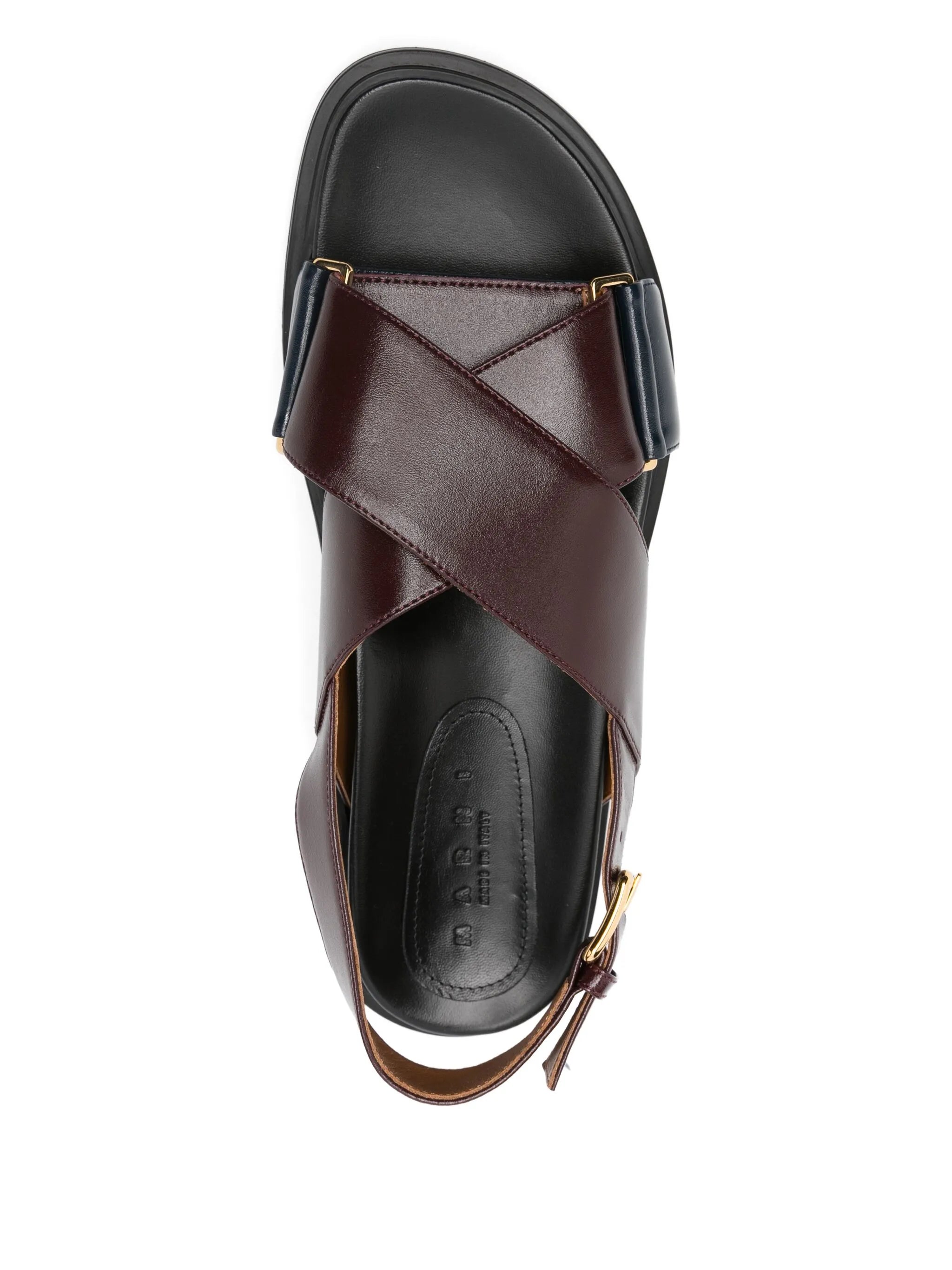 crisscross strap sandals