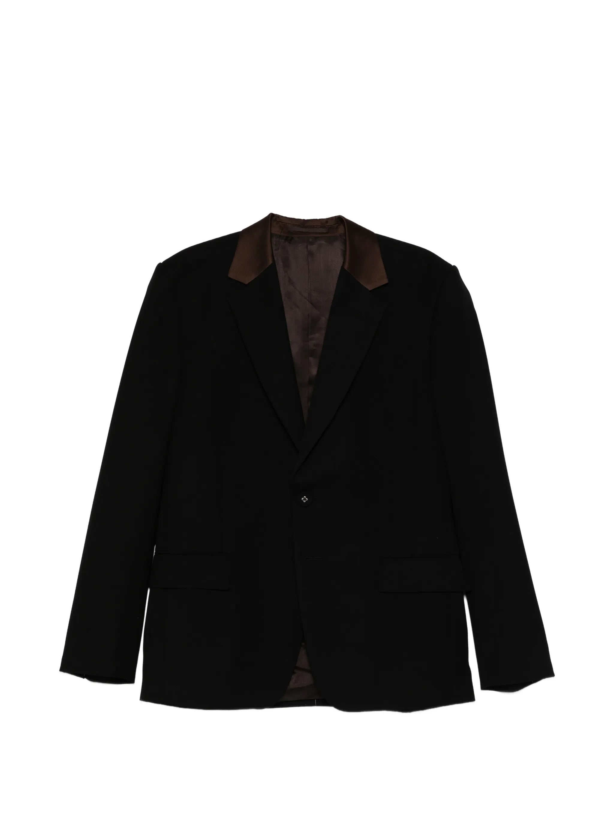single-breasted blazer