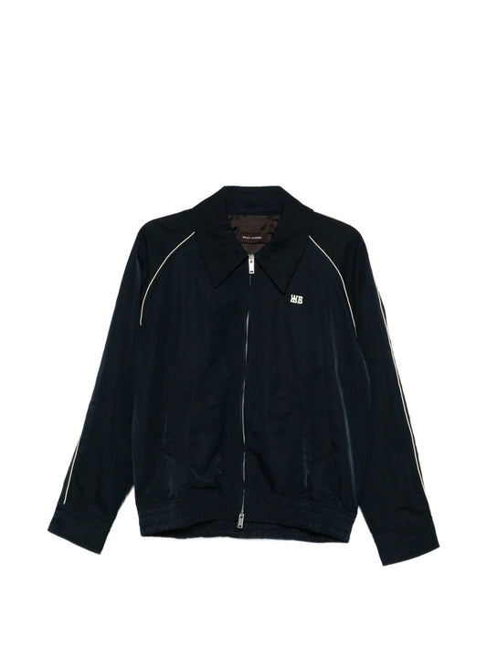 Taslan logo-detail jacket