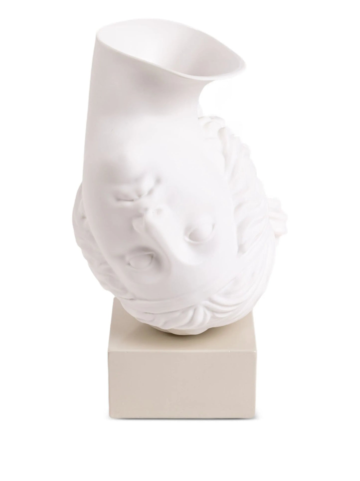 head-design vase