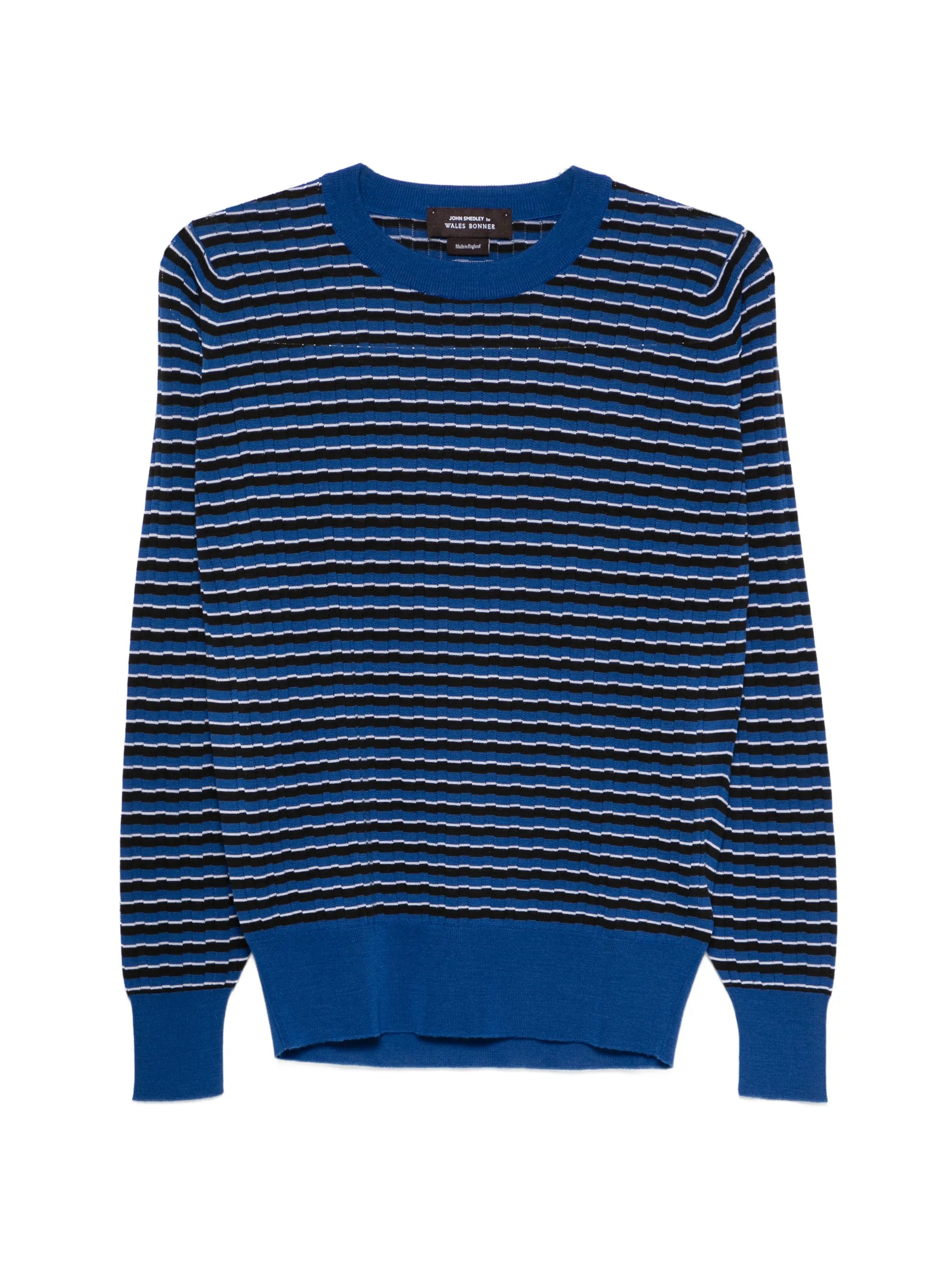 x John Smedley striped T-shirt