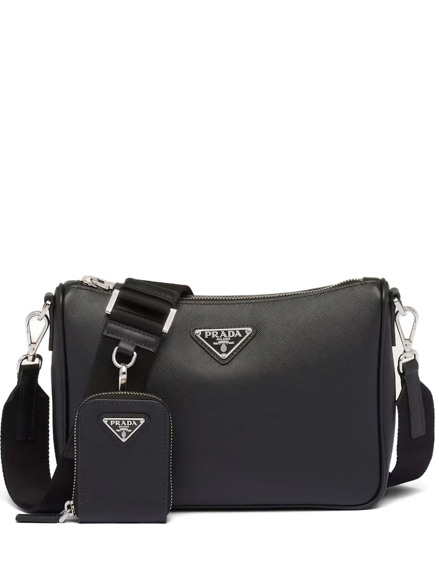 saffiano leather shoulder bag