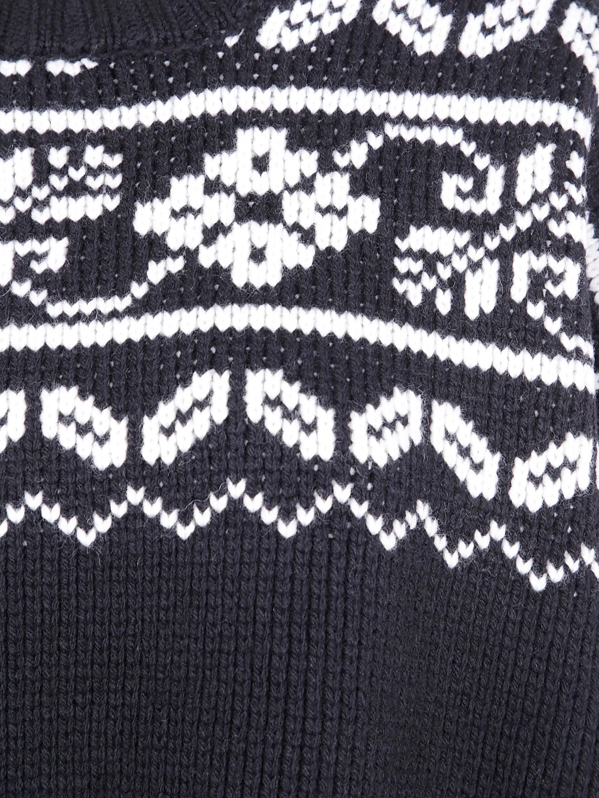 fair-isle sweater