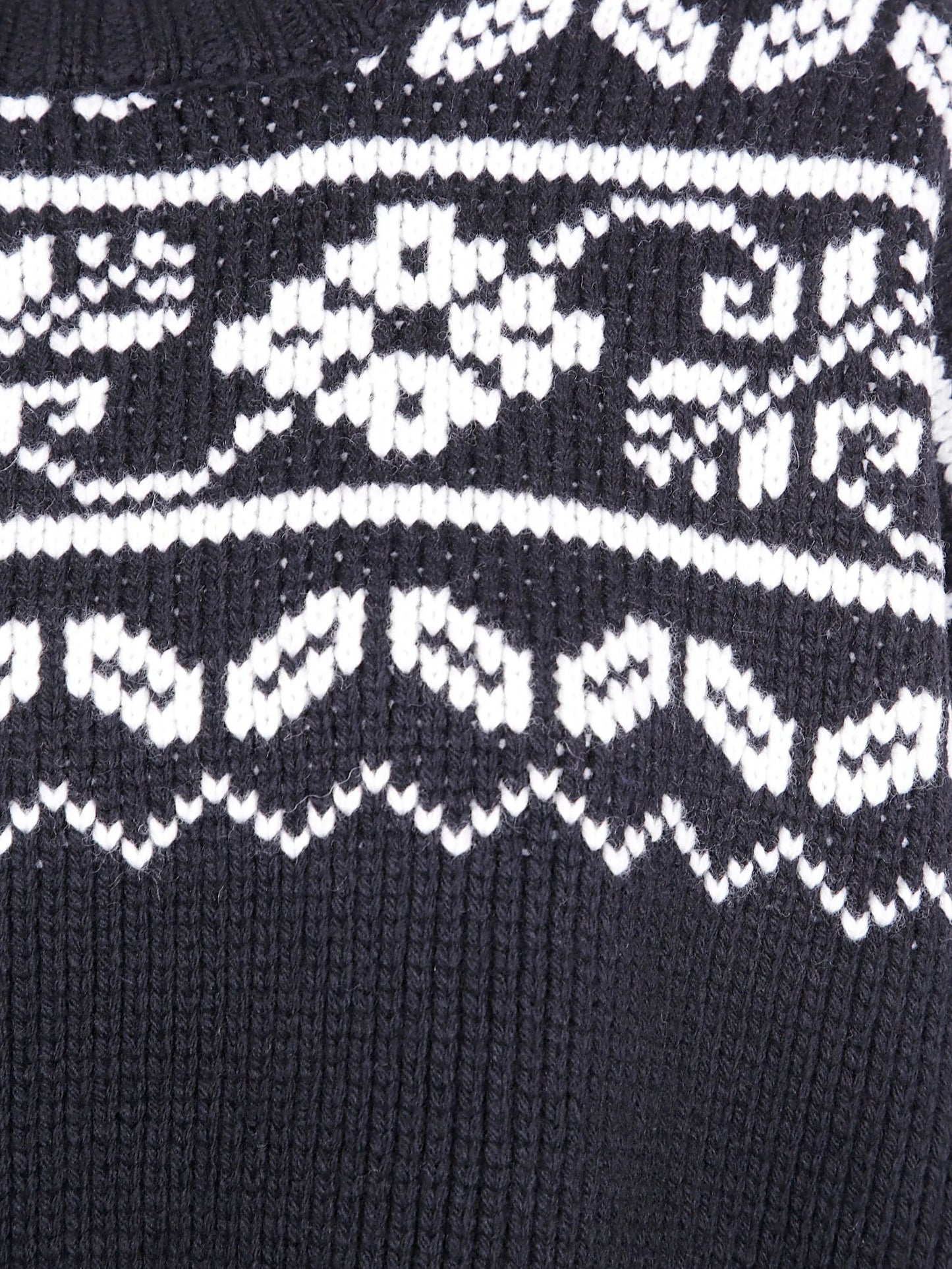 fair-isle sweater
