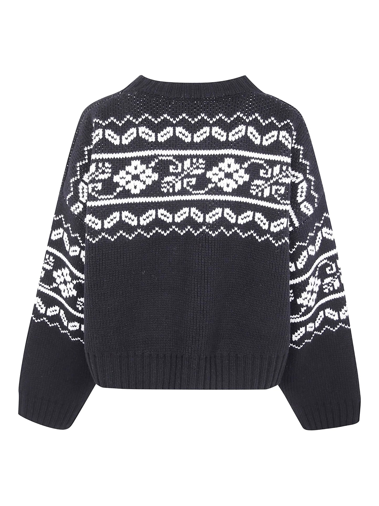 fair-isle sweater