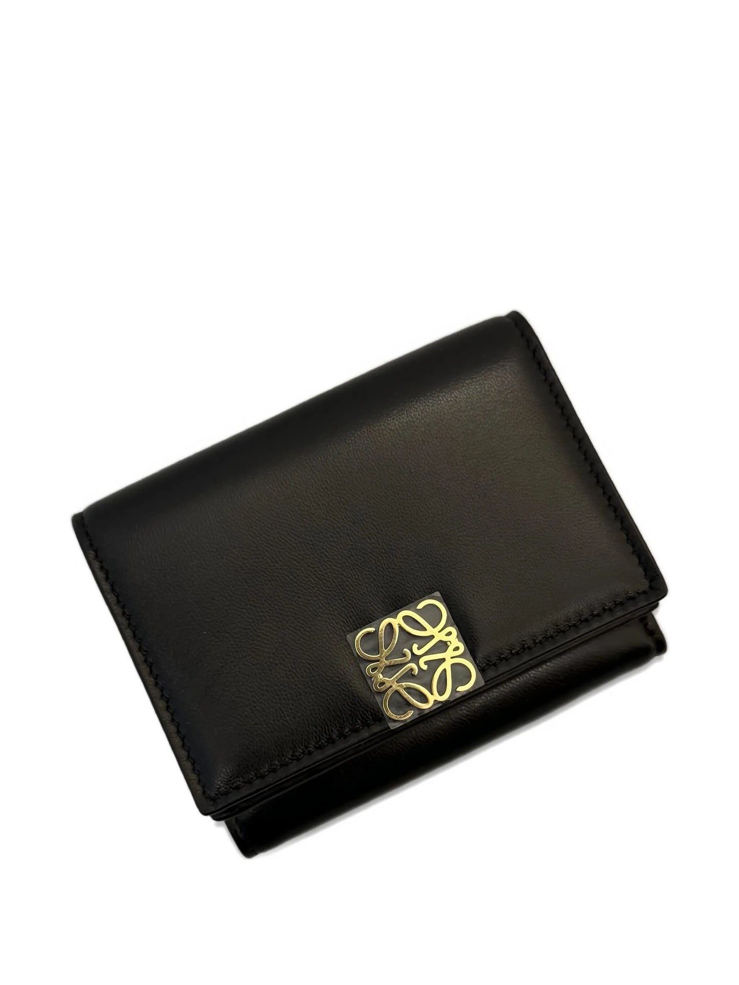 Anagram leather wallet