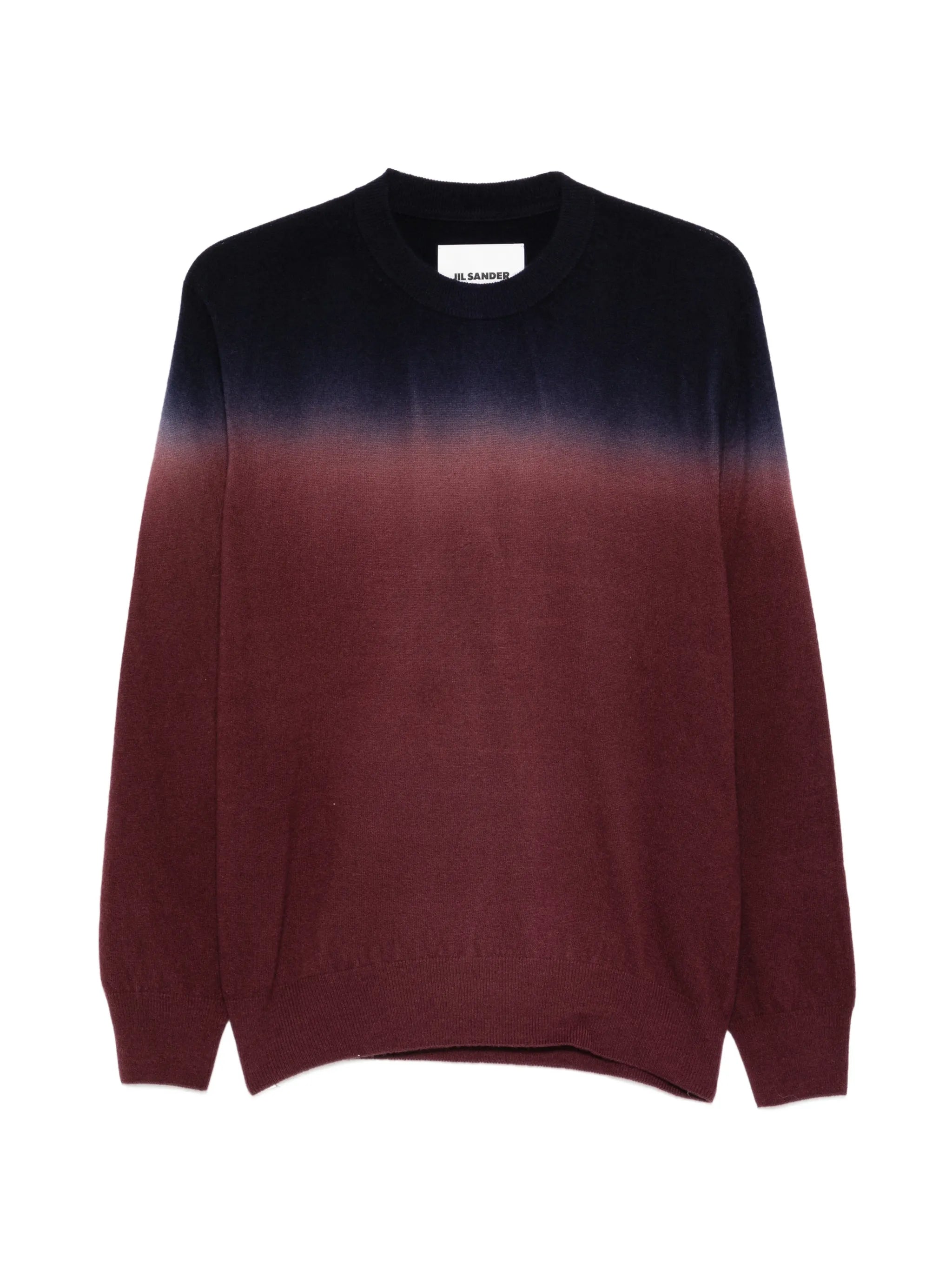 ombré long-sleeve sweater