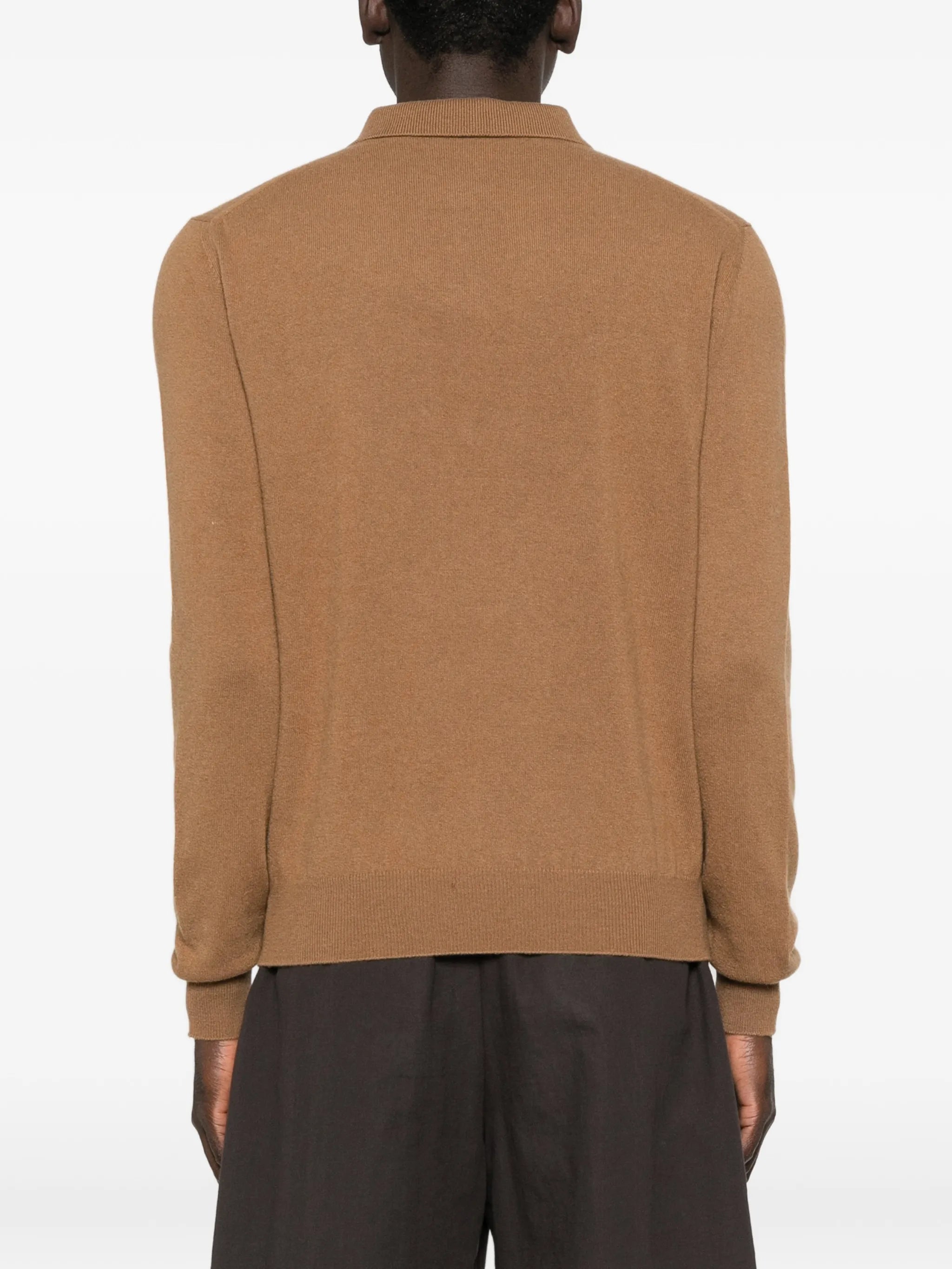 long-sleeved polo shirt