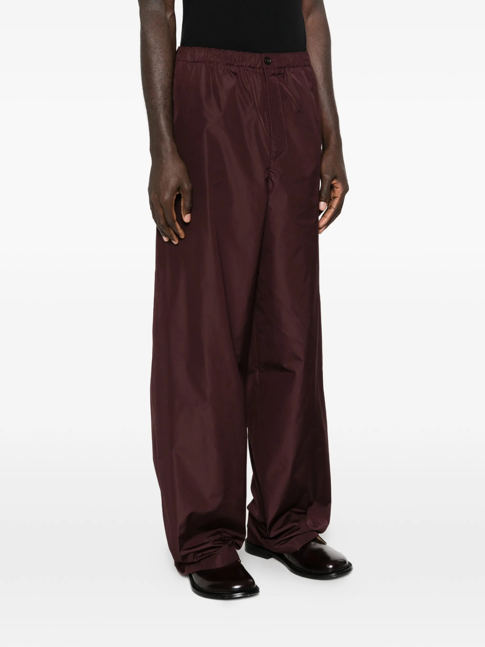 taffeta trousers